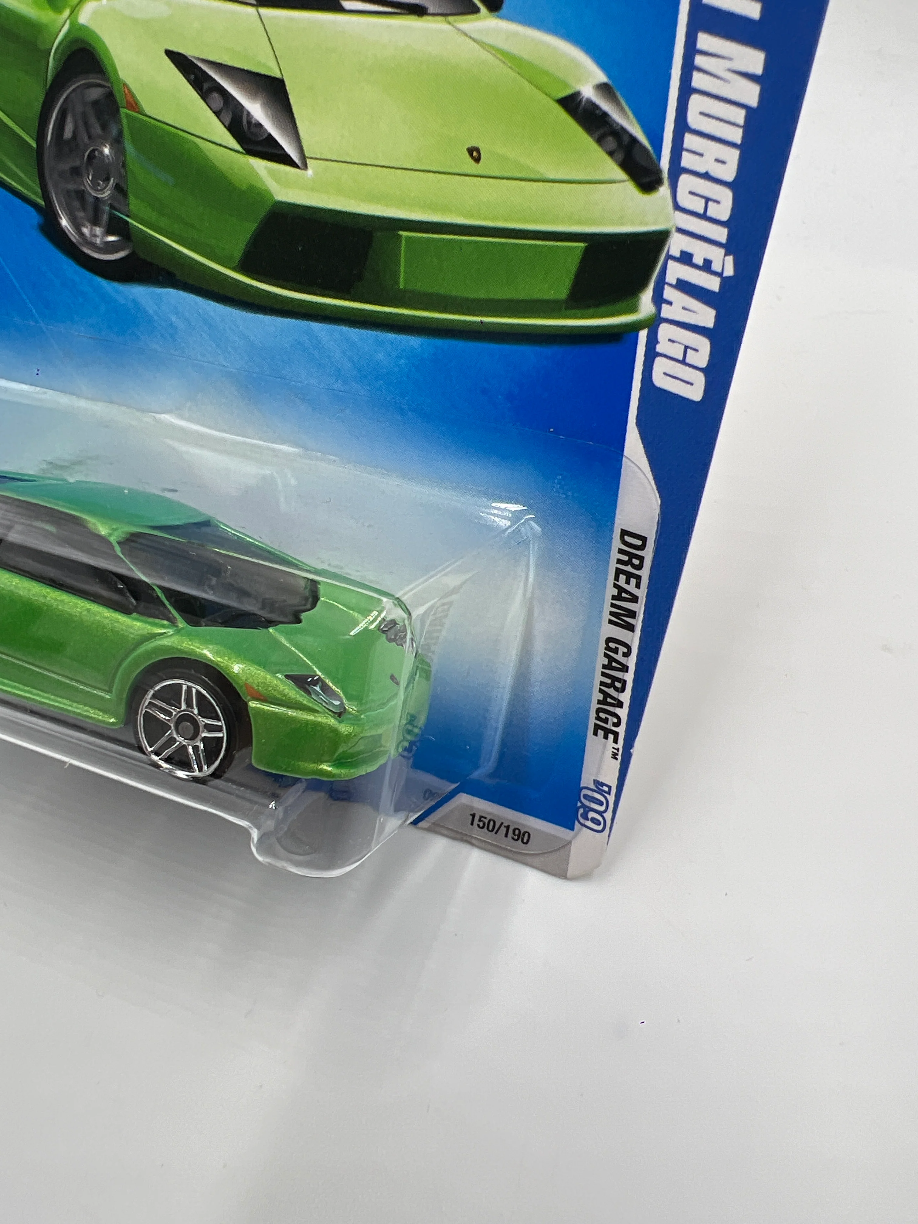 2009 Hot Wheels Dream Garage #150 Lamborghini Murcielago Green - Image 4