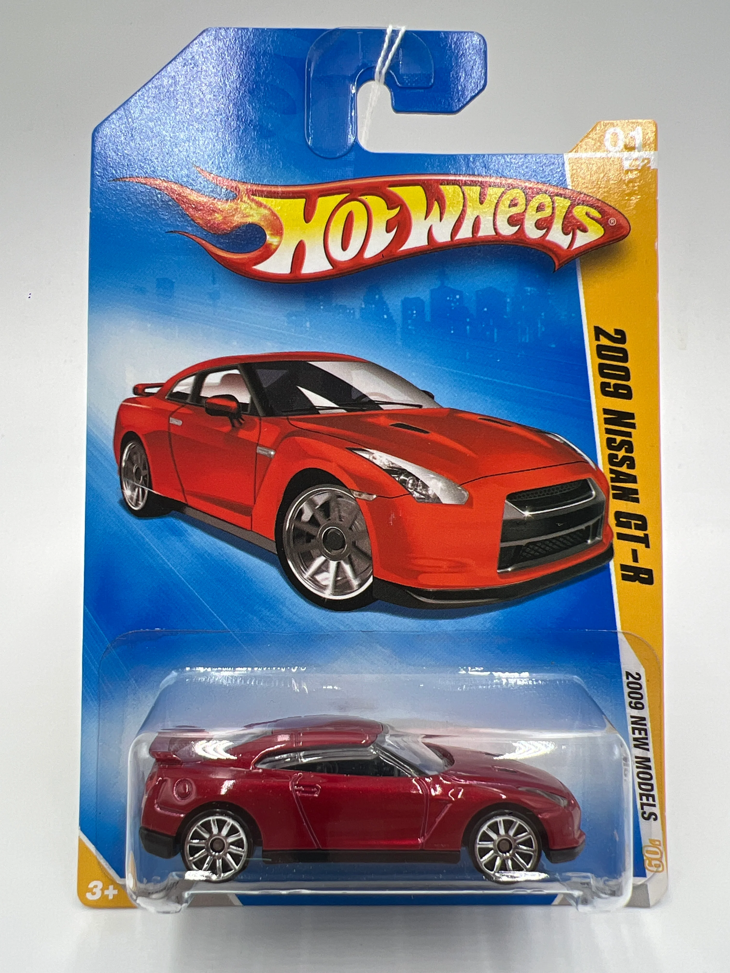 2009 Hot Wheels New Models #1 2009 Nissan GT-R Red SR - Image 2