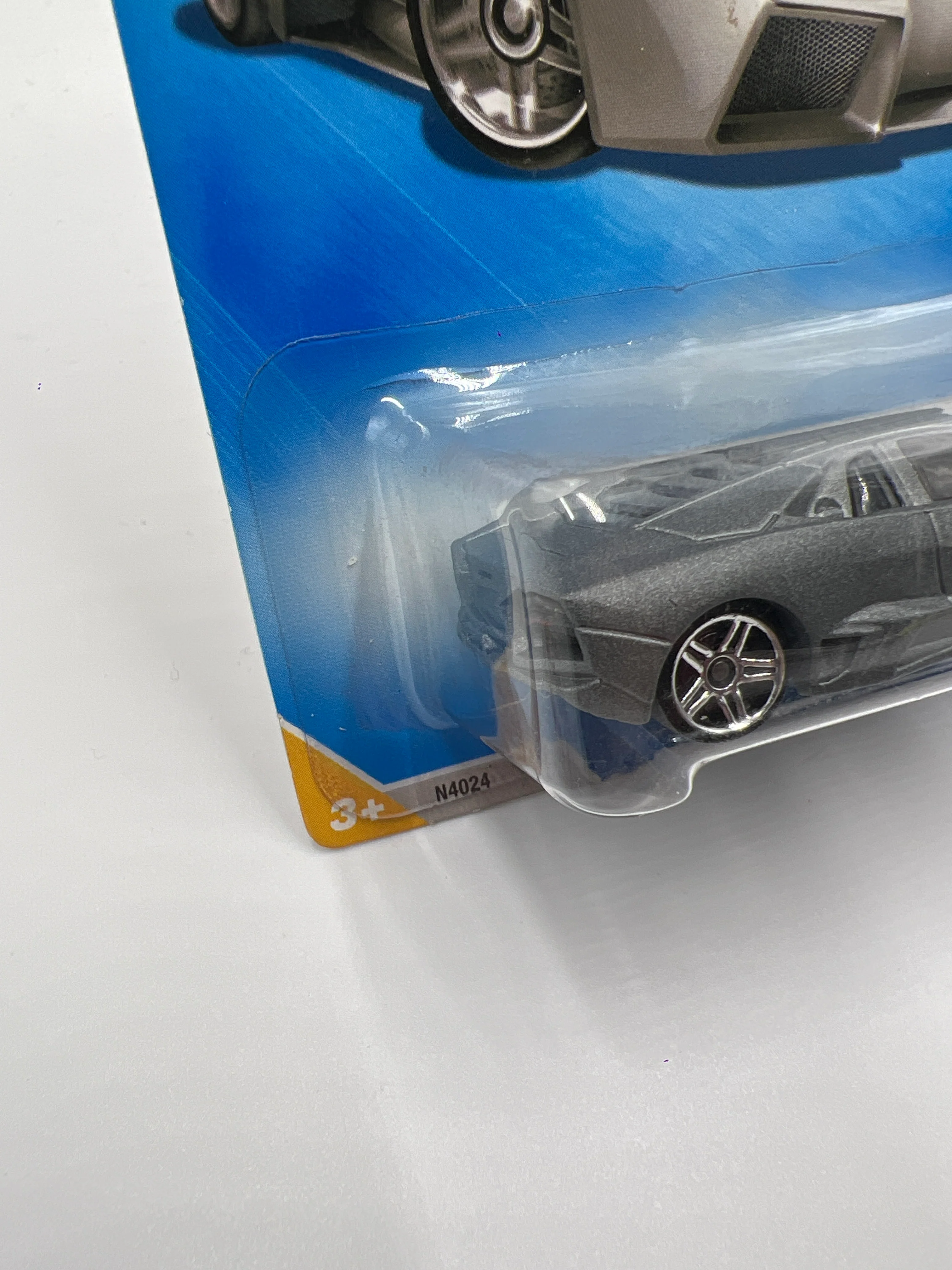 2009 Hot Wheels New Models #21 Lamborghini Reventon Gray 101C - Image 5