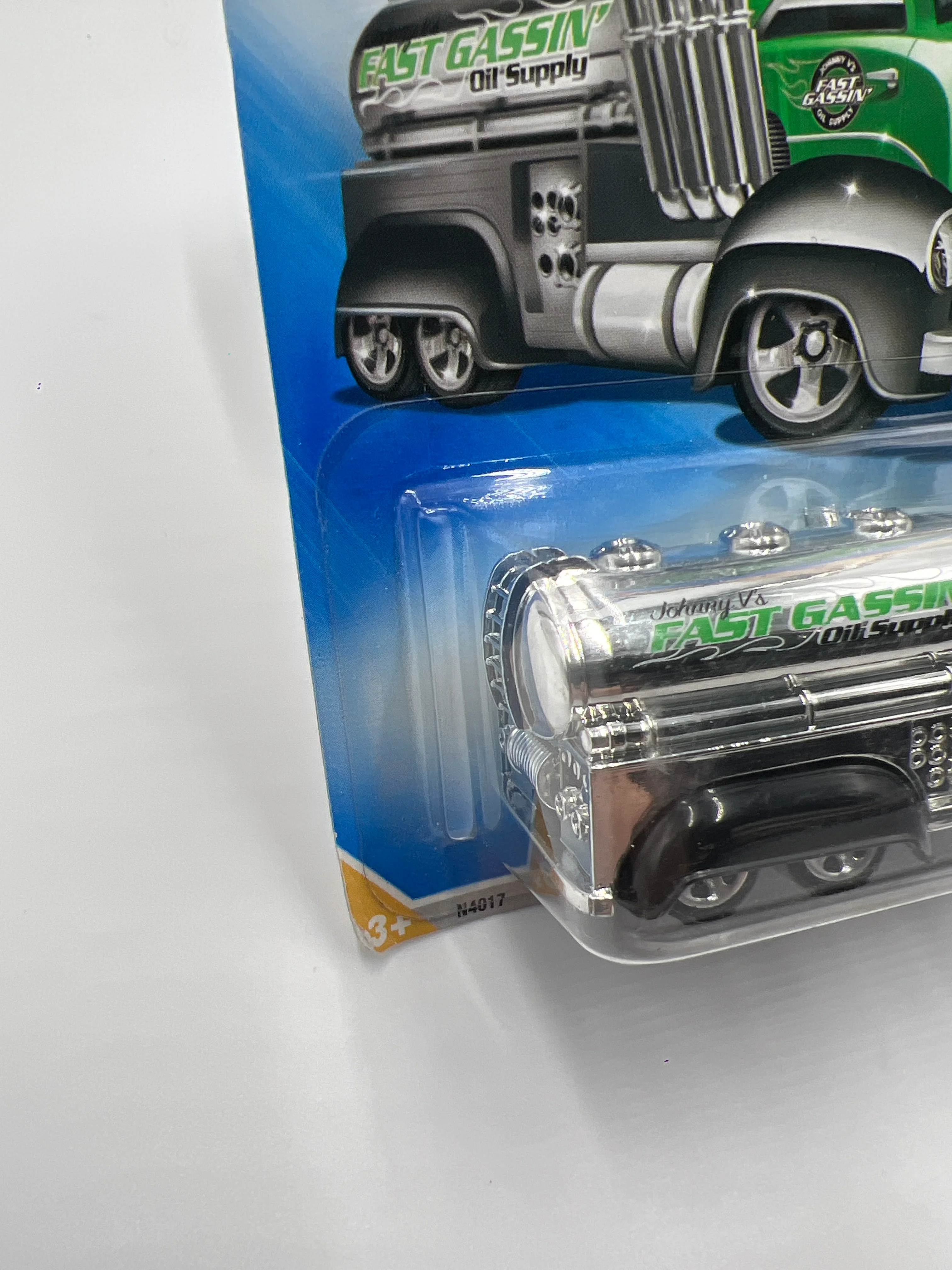 2009 Hot Wheels New Models #14 Fast Gassin Green aa4 - Image 5