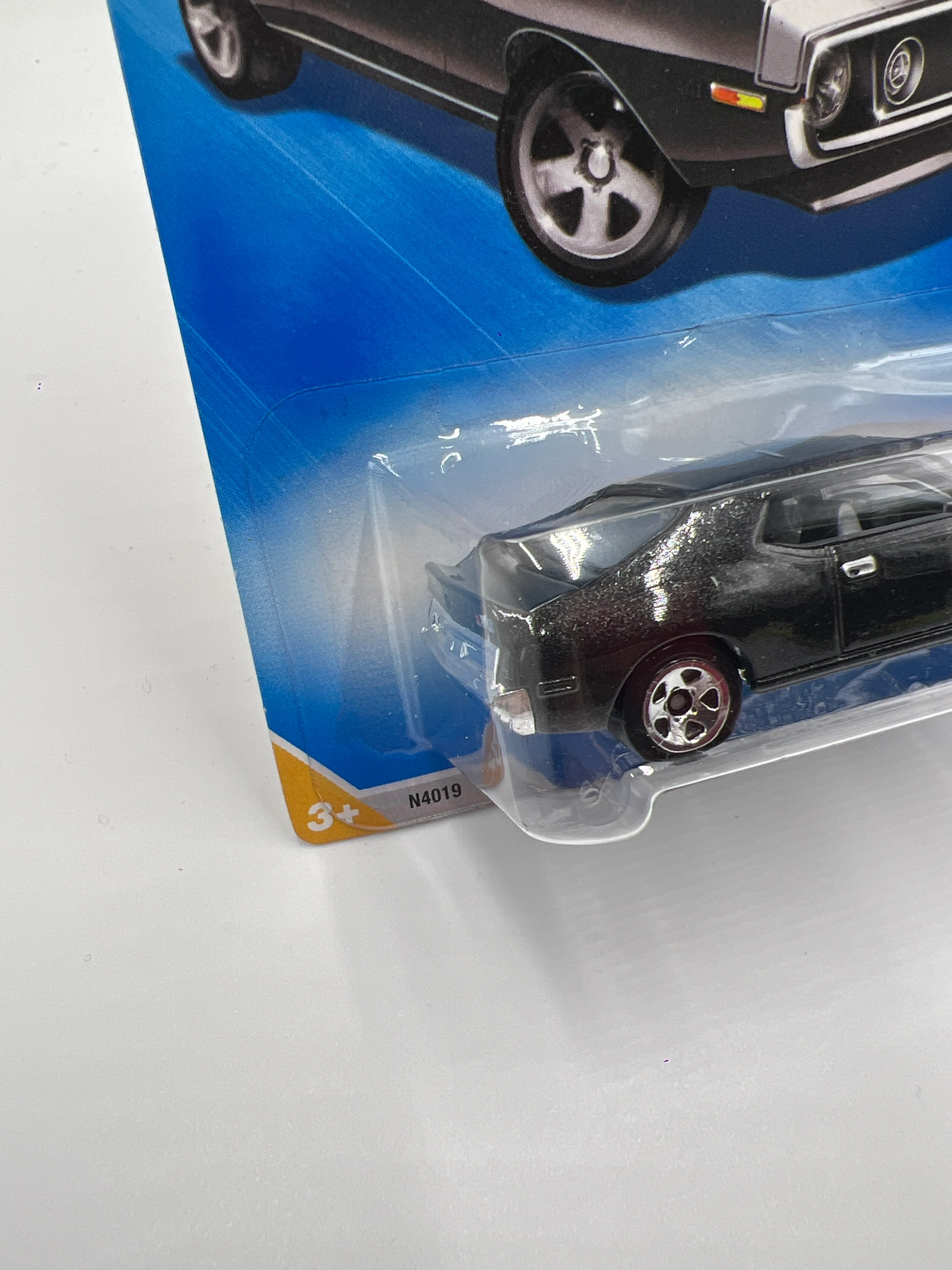 2009 Hot Wheels New Models #16 Kmart Exclusive AMC Javelin AMX Black 239A - Image 5