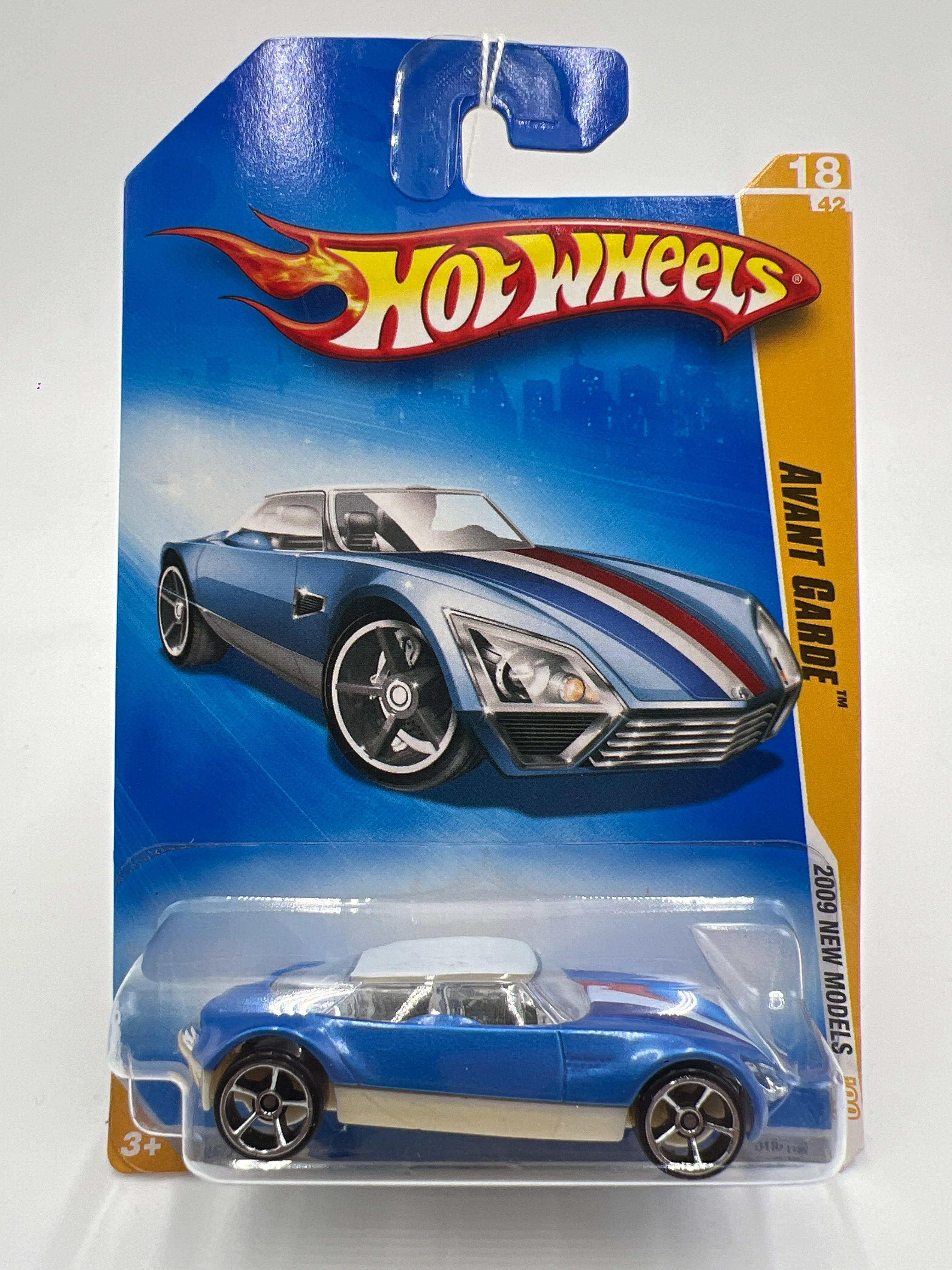 2009 Hot Wheels New Models #18 Avant Garde Blue AA7 - Image 2