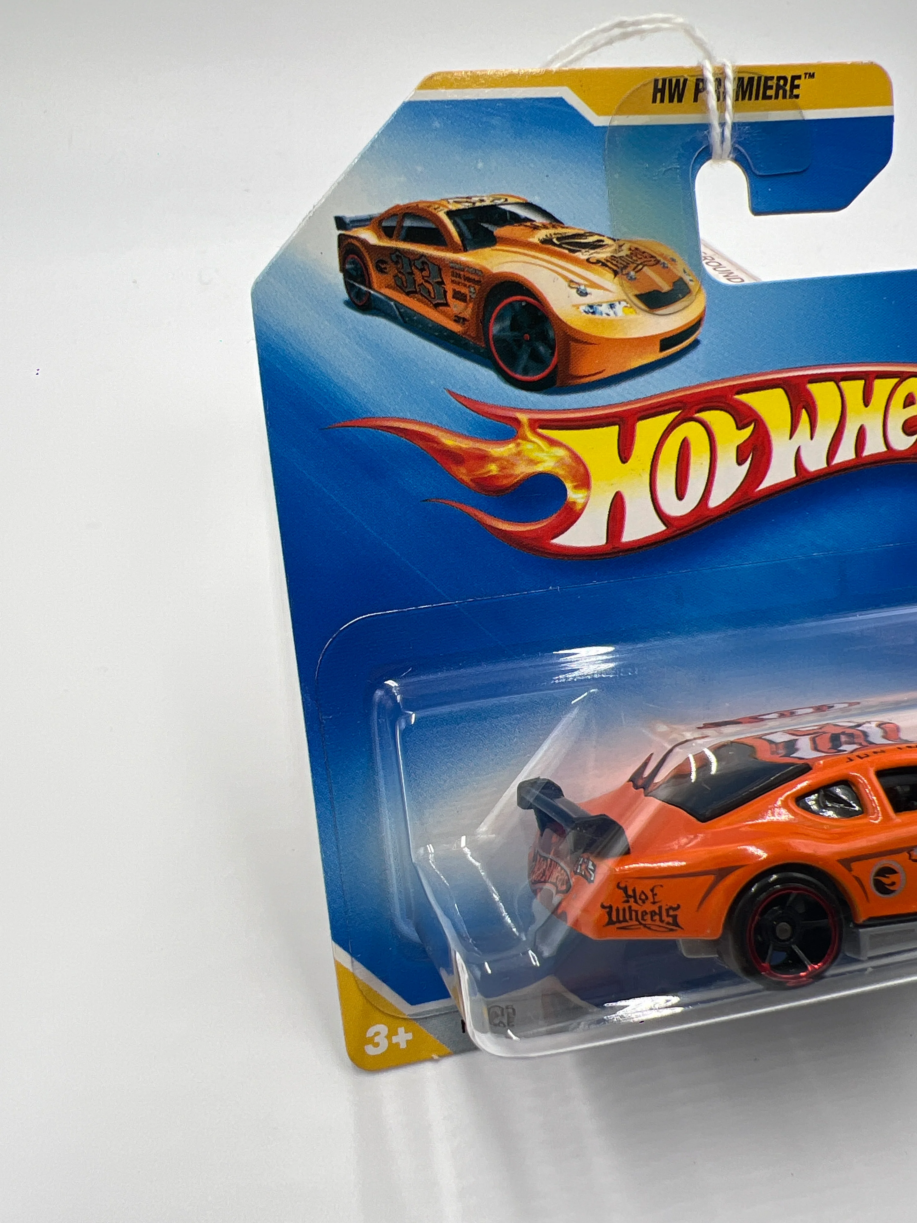 2009 Hot Wheels New Models Premiere #2 Circle Tracker Orange Short Card 113A - Image 5