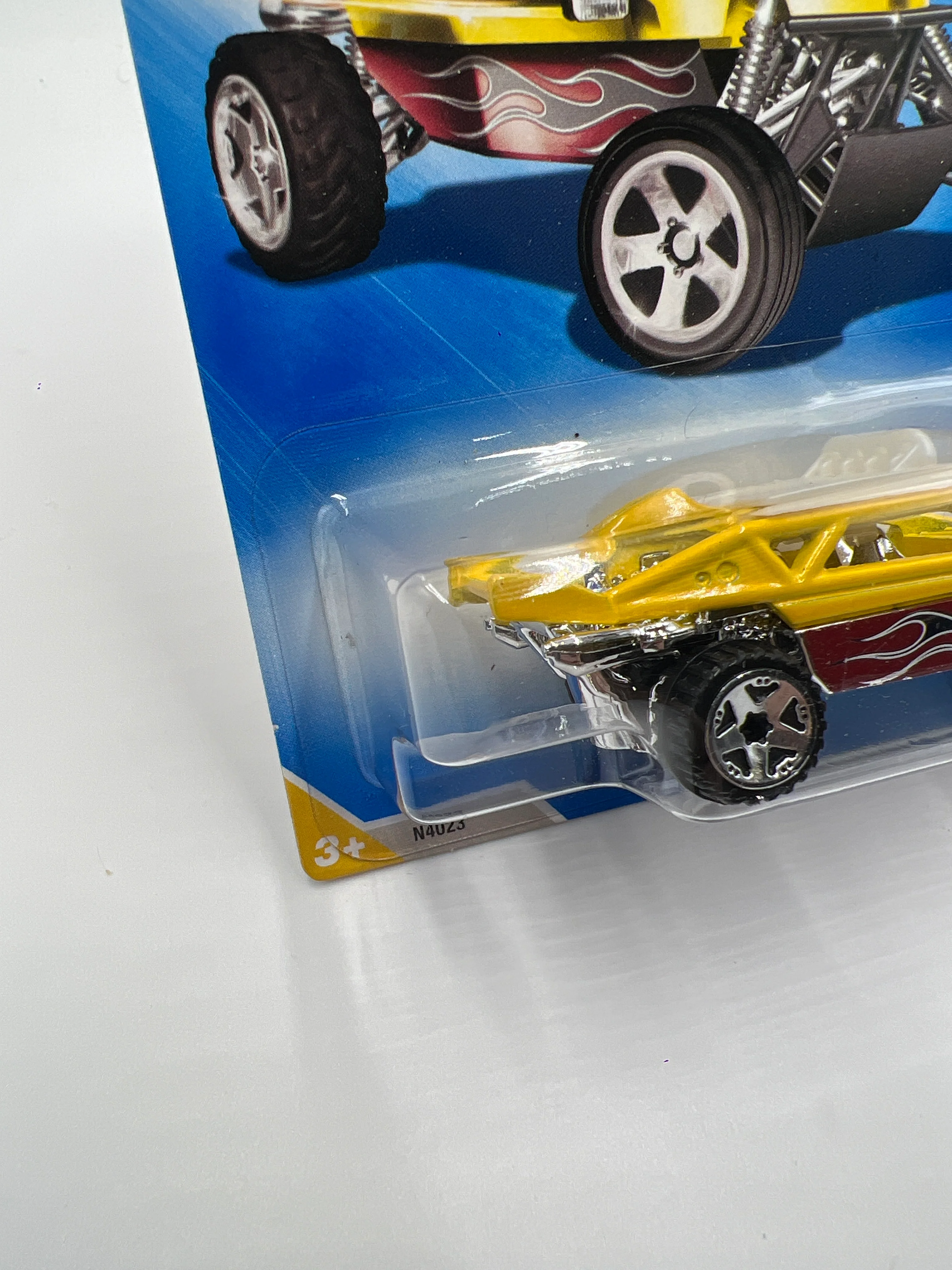 2009 Hot Wheels New Models #20 Dune It Up Yellow AA6 - Image 5