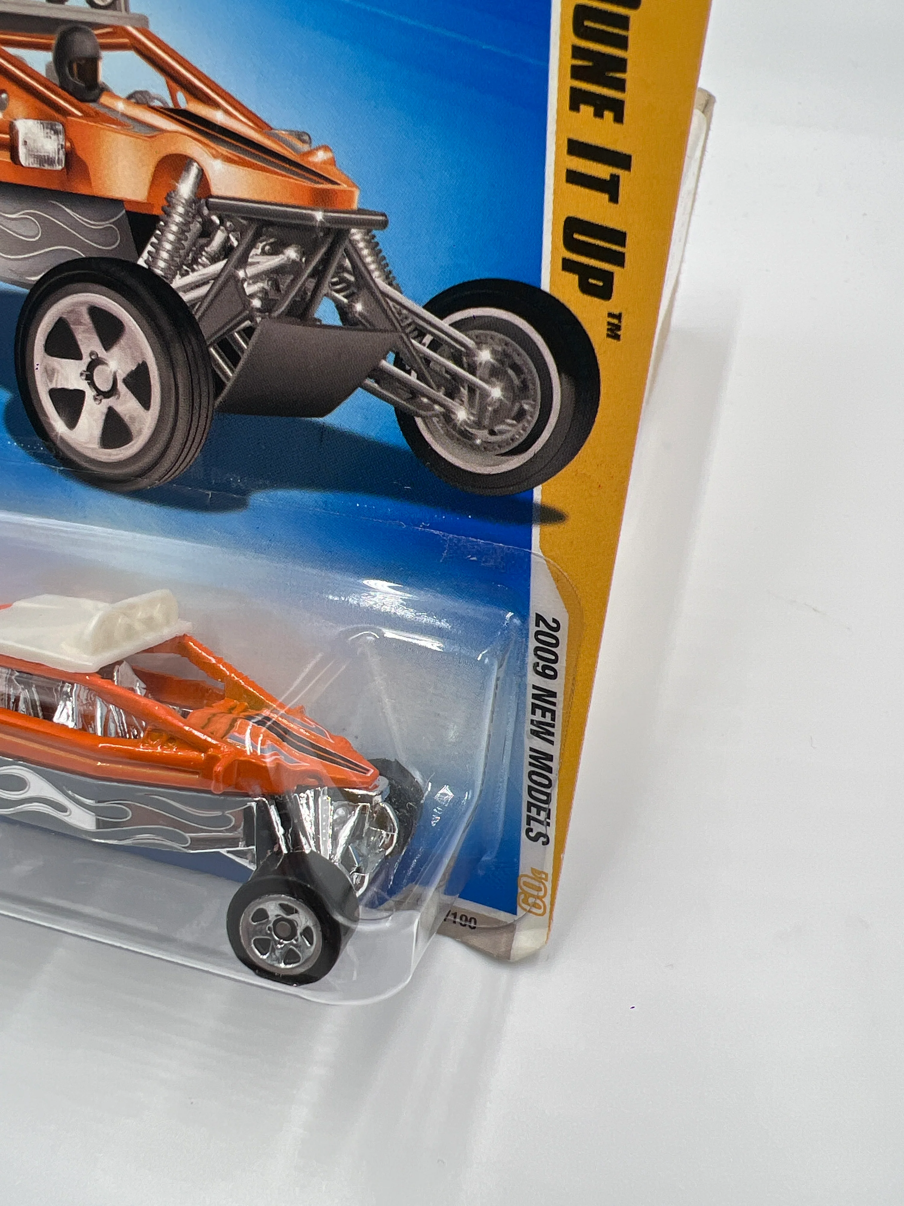 2009 Hot Wheels New Models #20 Dune It Up Orange AA1 - Image 4