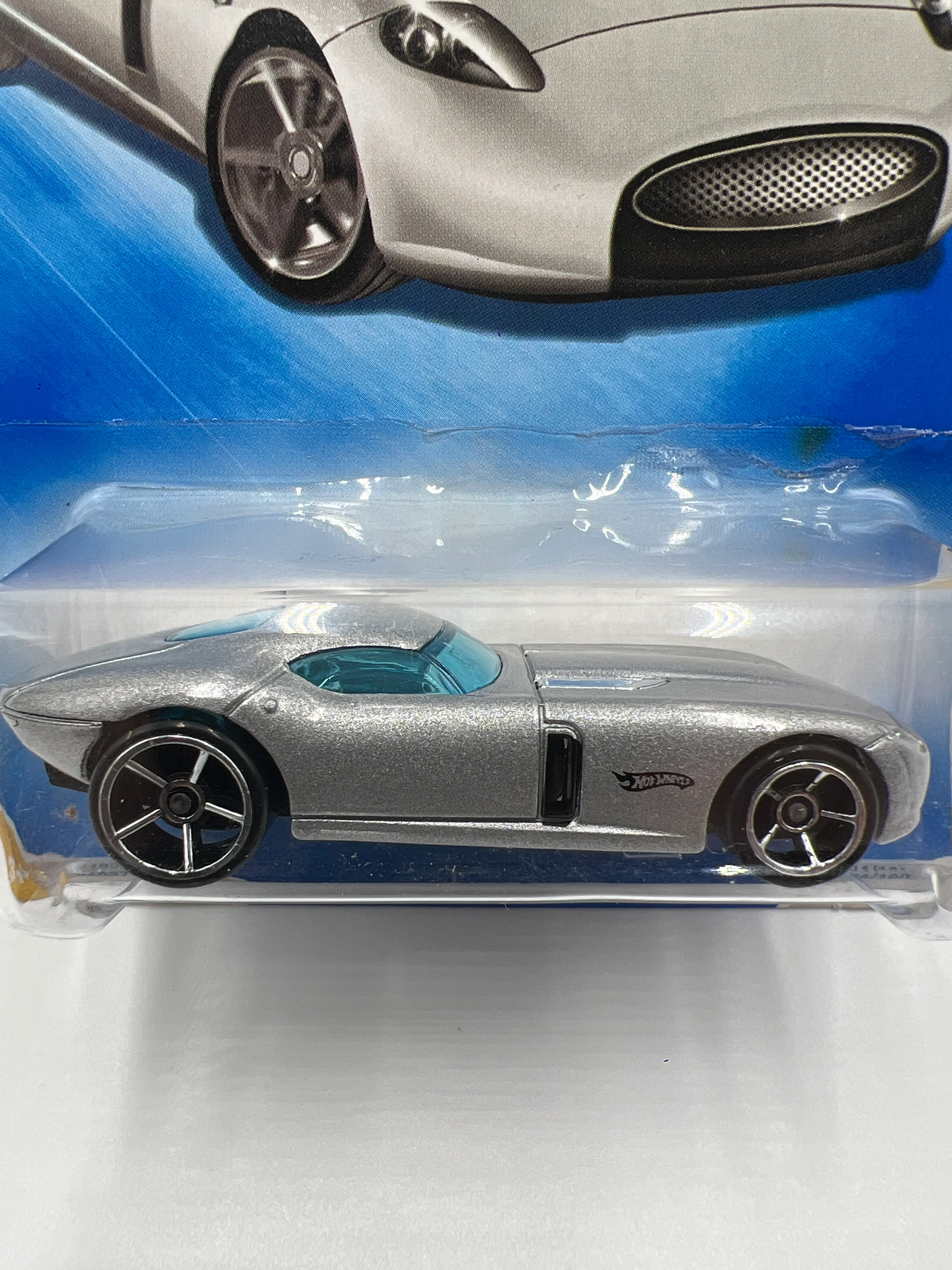 2009 Hot Wheels New Models #34 Fast Felion Silver BB8 - Image 3