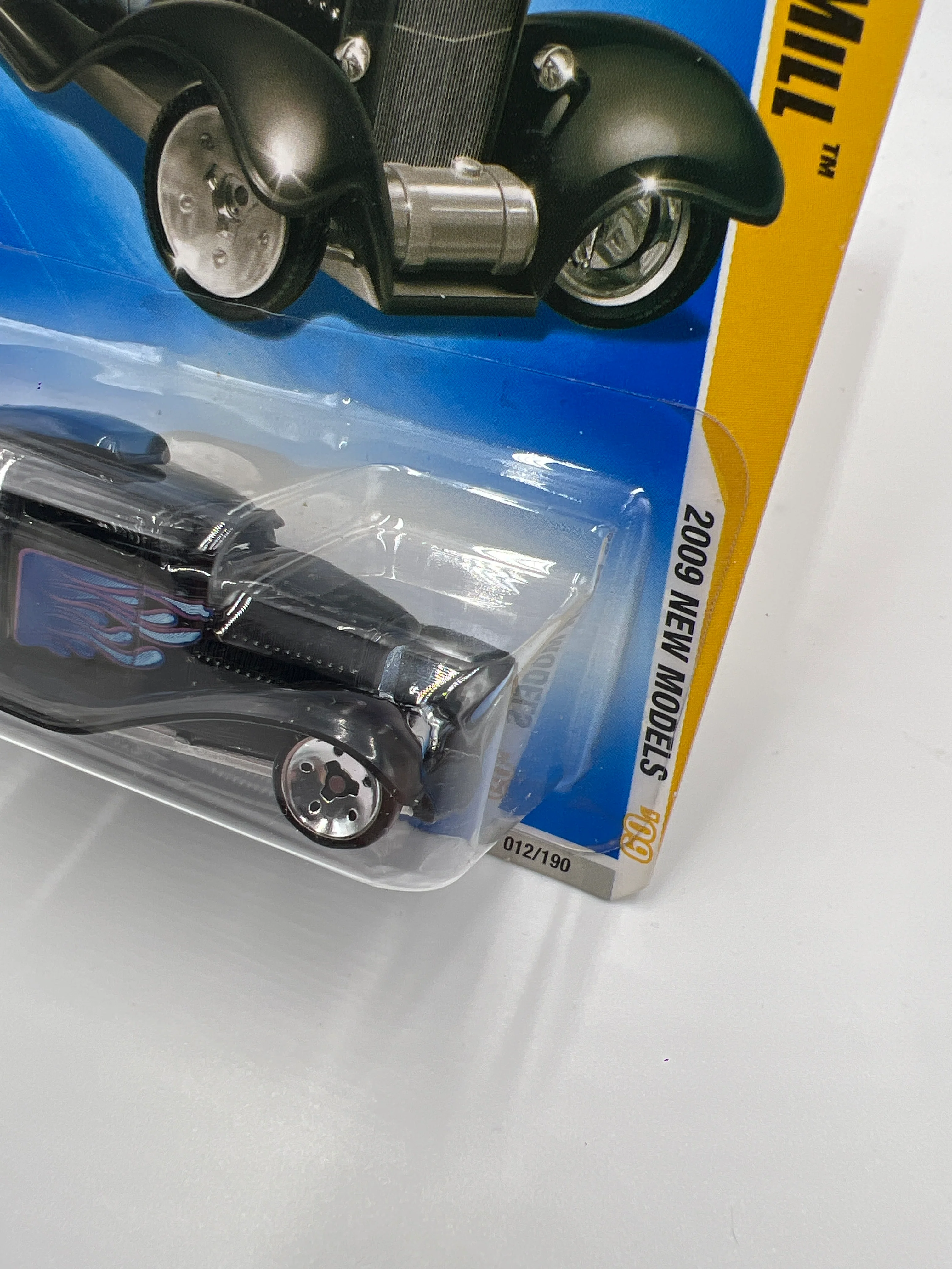 2009 Hot Wheels New Models #12 Mid Mill Black - Image 4