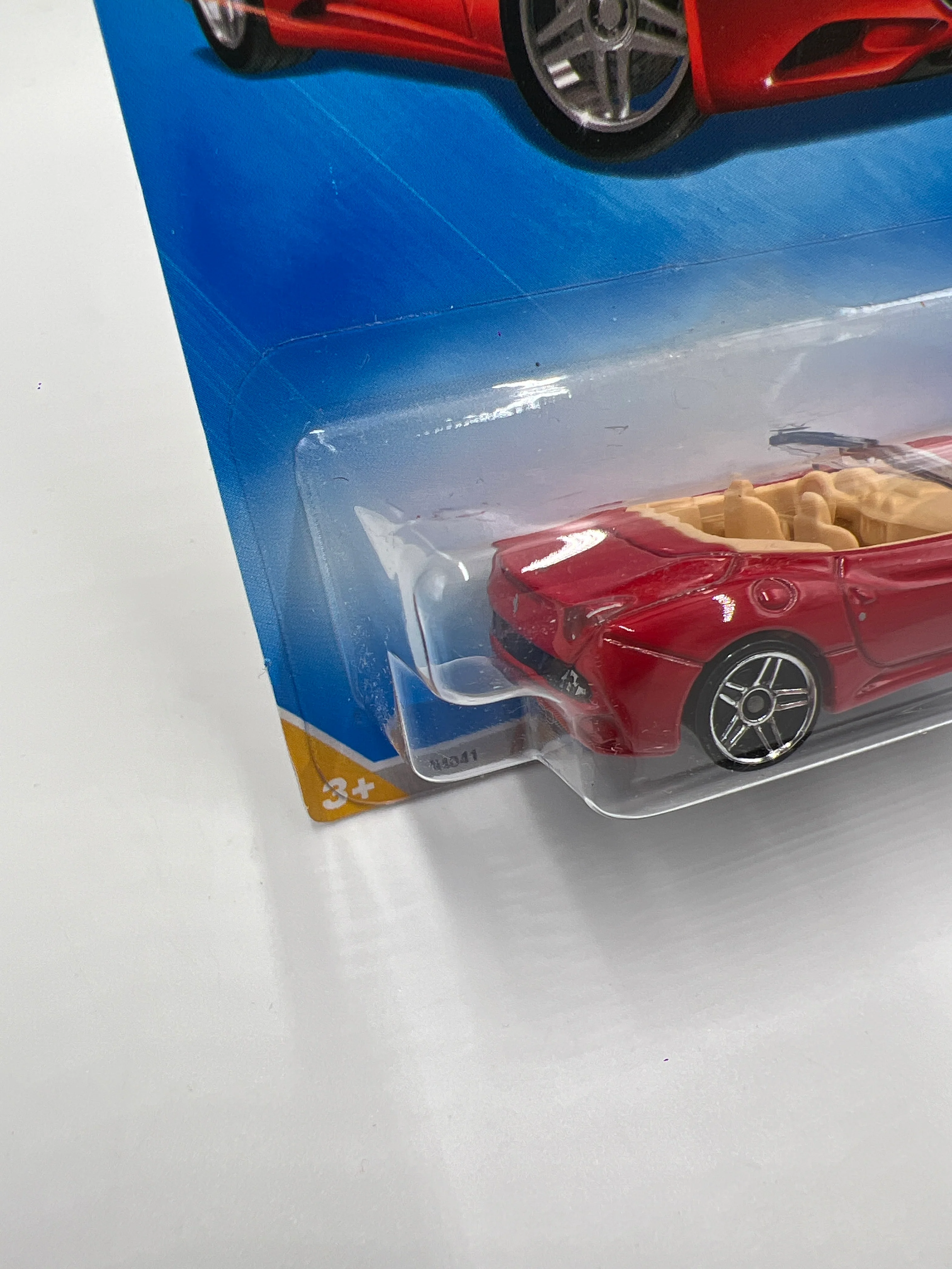 2009 Hot Wheels New Models #38 Ferrari California Red SR - Image 5