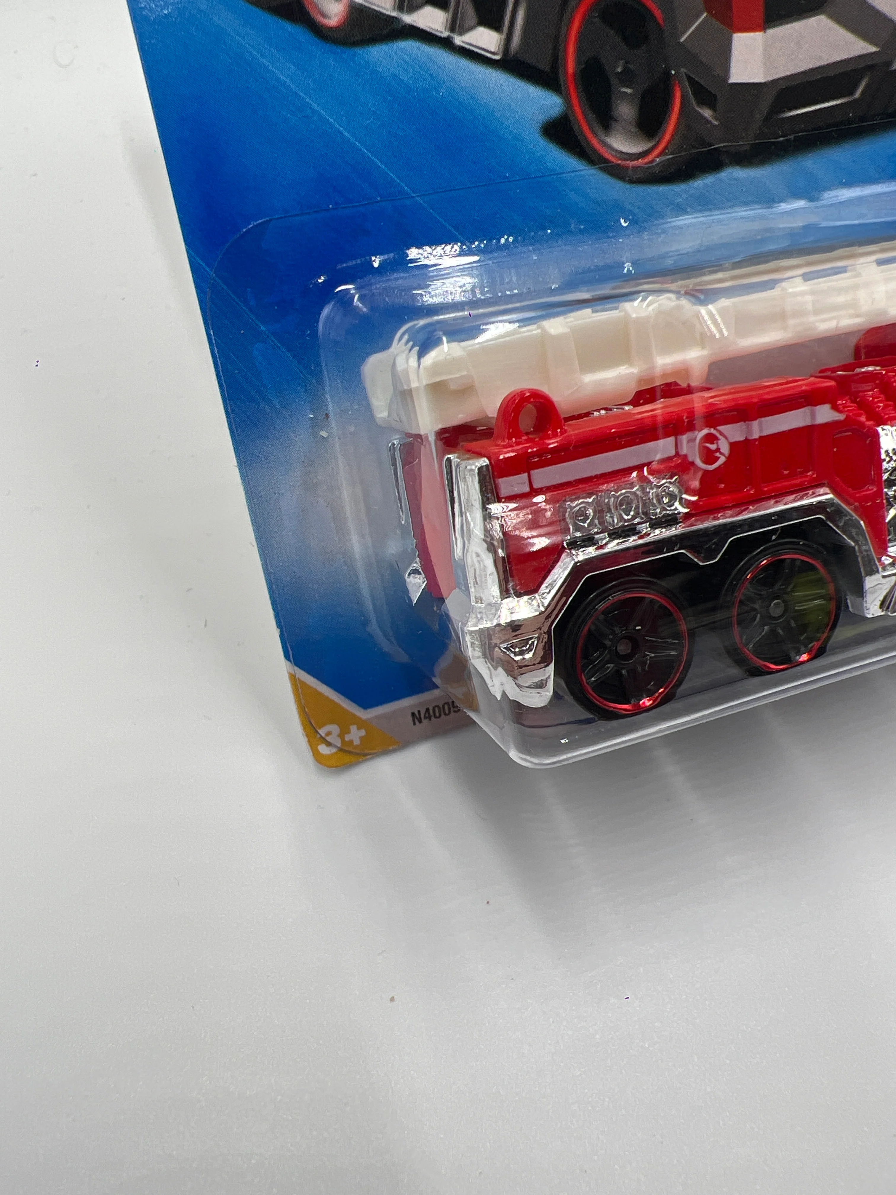 2009 Hot Wheels New Models #6 5 Alarm Red 116D - Image 5