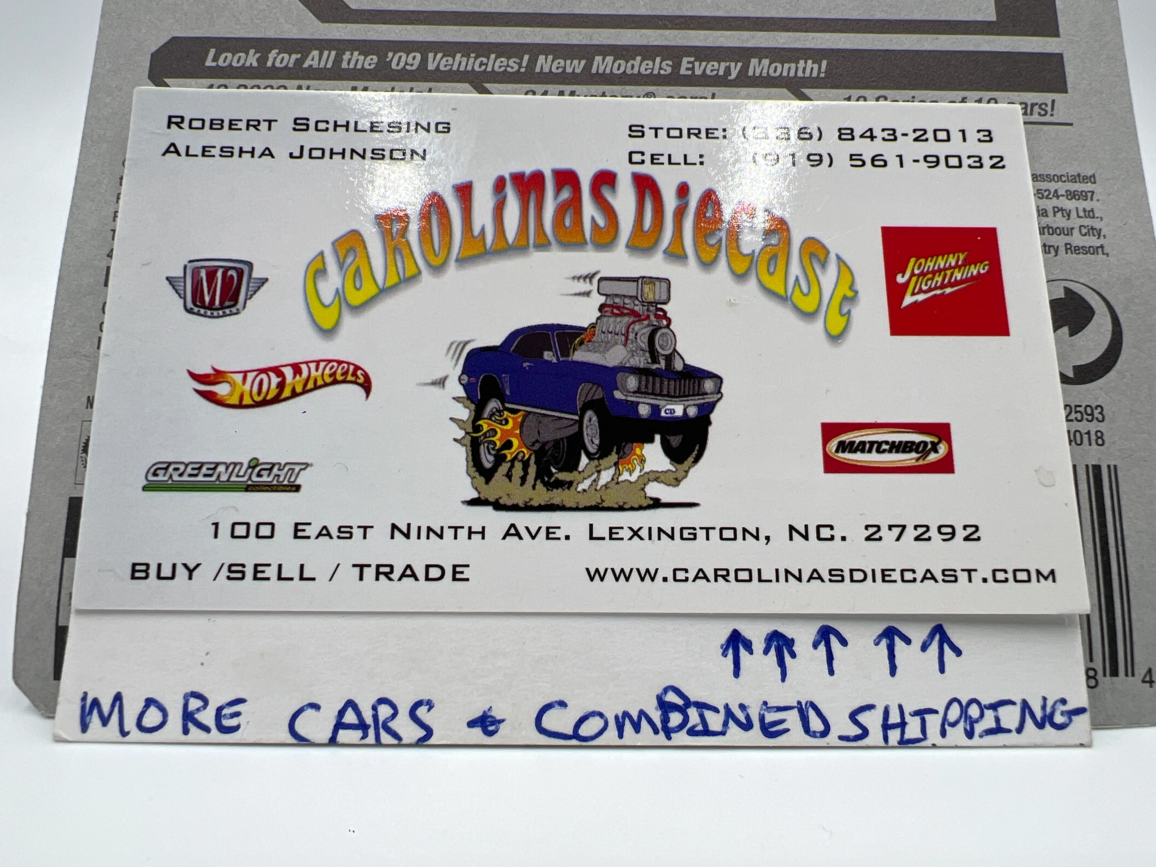 2009 Hot Wheels New Models #15 Custom 53 Cadillac Purple 60B - Image 7