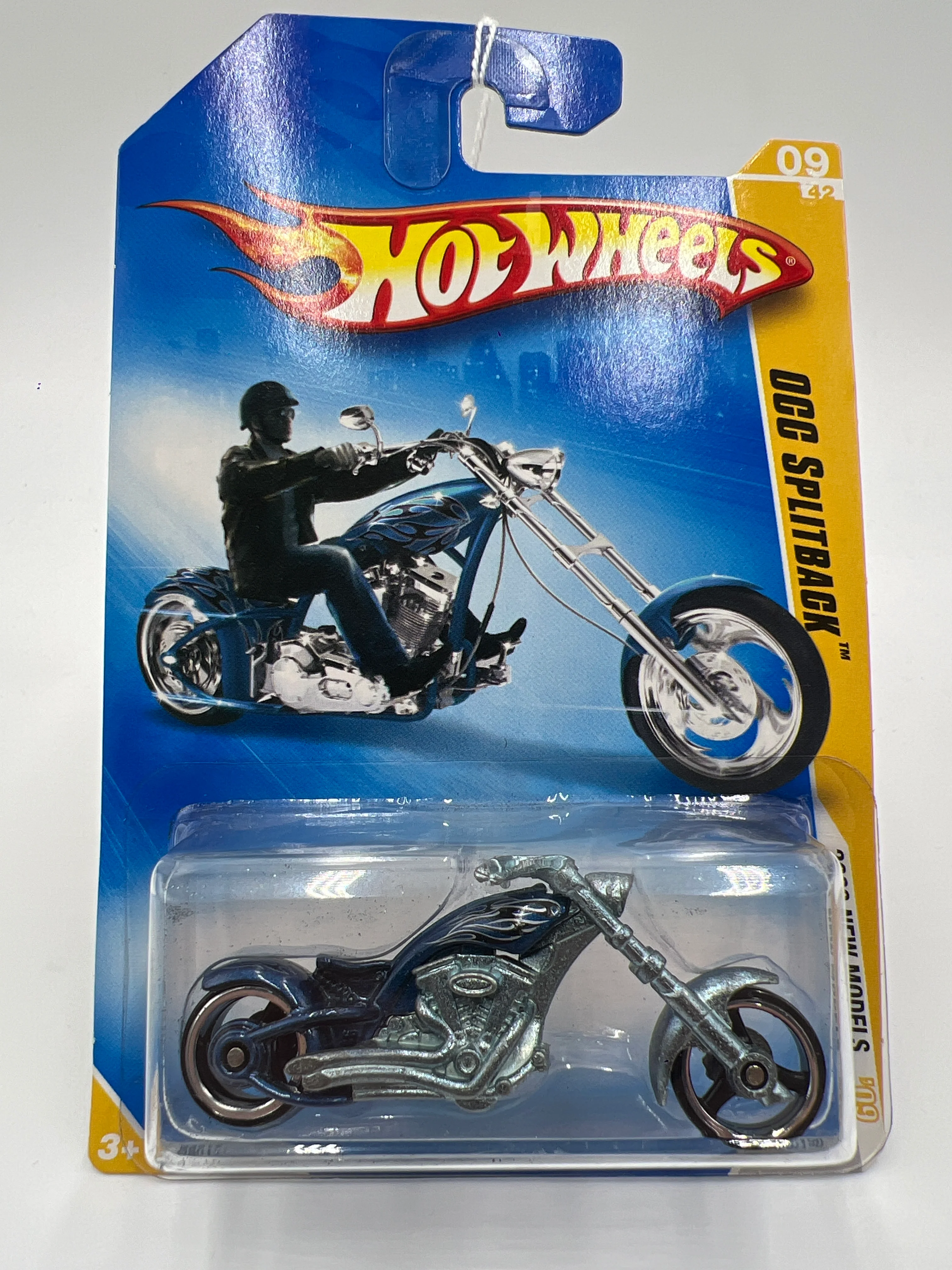 2009 Hot Wheels New Models #9 OCC Splitback Blue 50G - Image 2