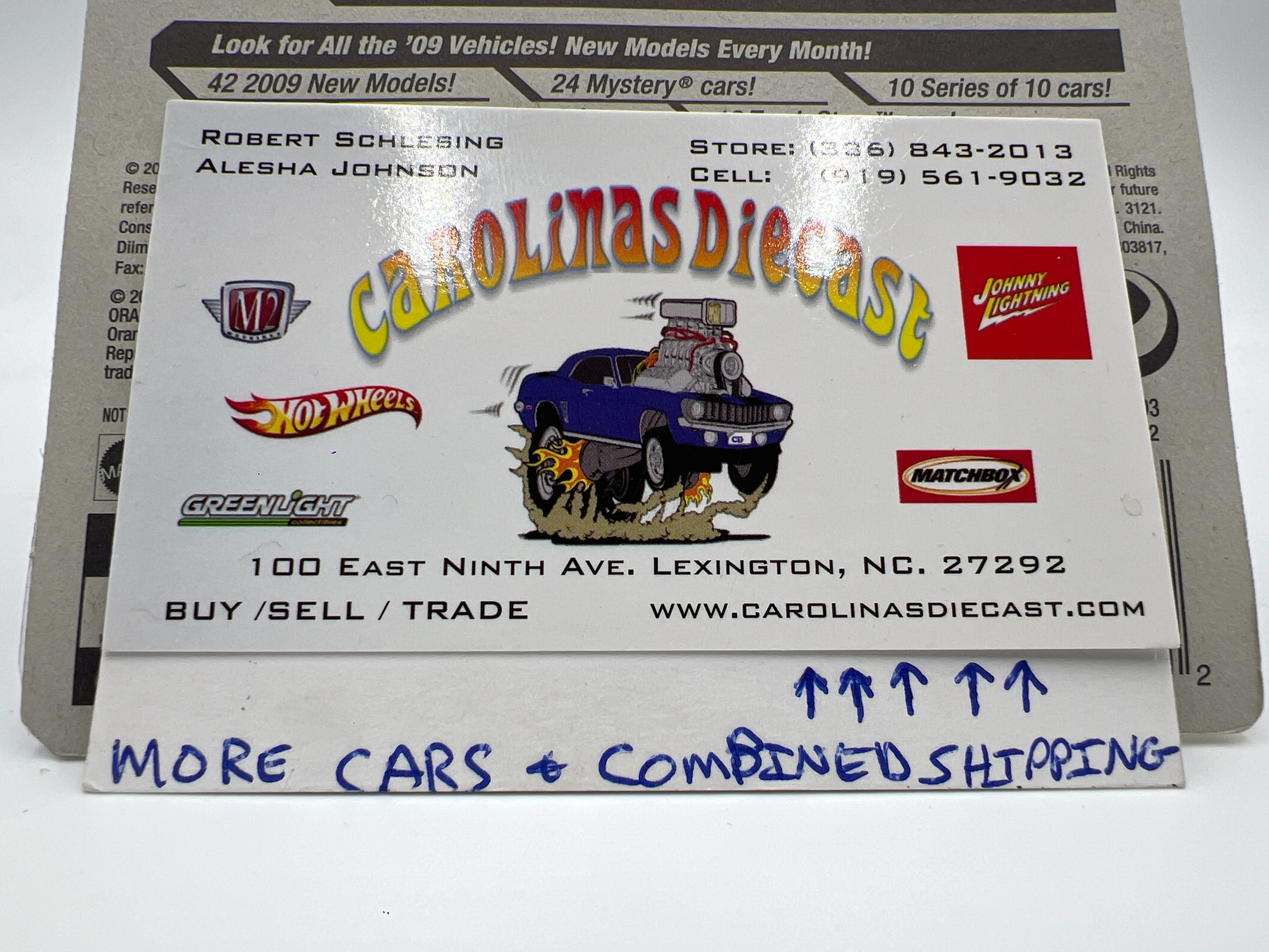 2009 Hot Wheels New Models #9 OCC Splitback Blue 50G - Image 7