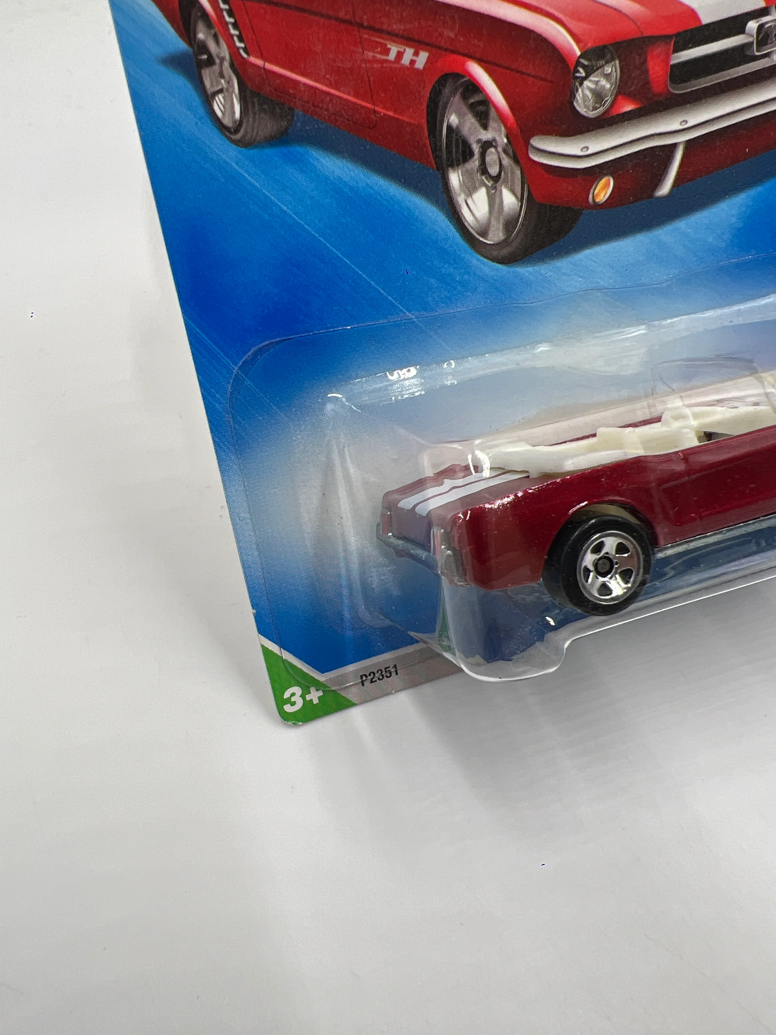 2009 Hot Wheels Treasure Hunts #43 Ford Mustang Red - Image 4