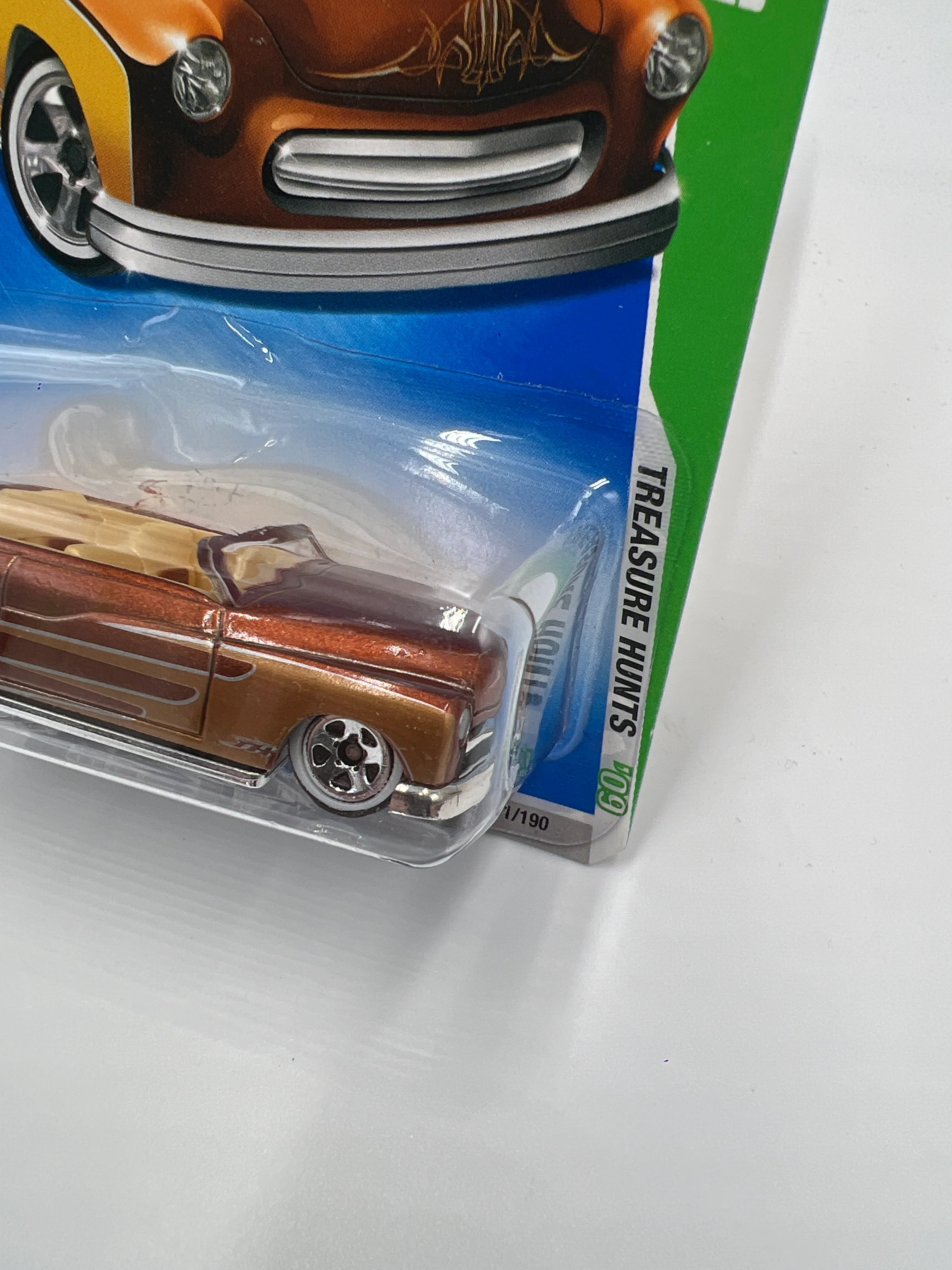2009 Hot Wheels Treasure Hunts #51 49 Merc Copper/Brown 274C - Image 4
