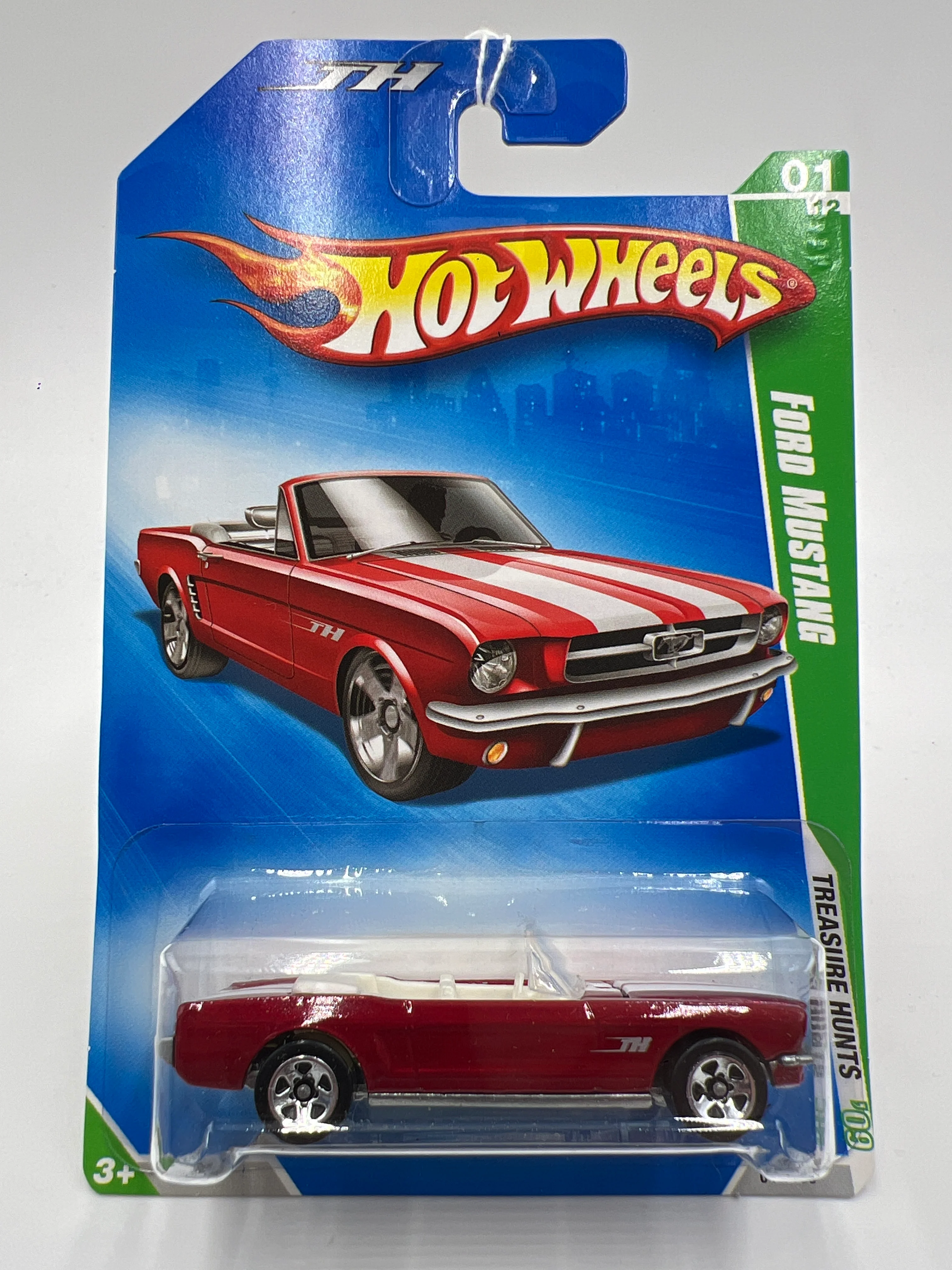 2009 Hot Wheels Treasure Hunts #43 Ford Mustang Red - Image 2