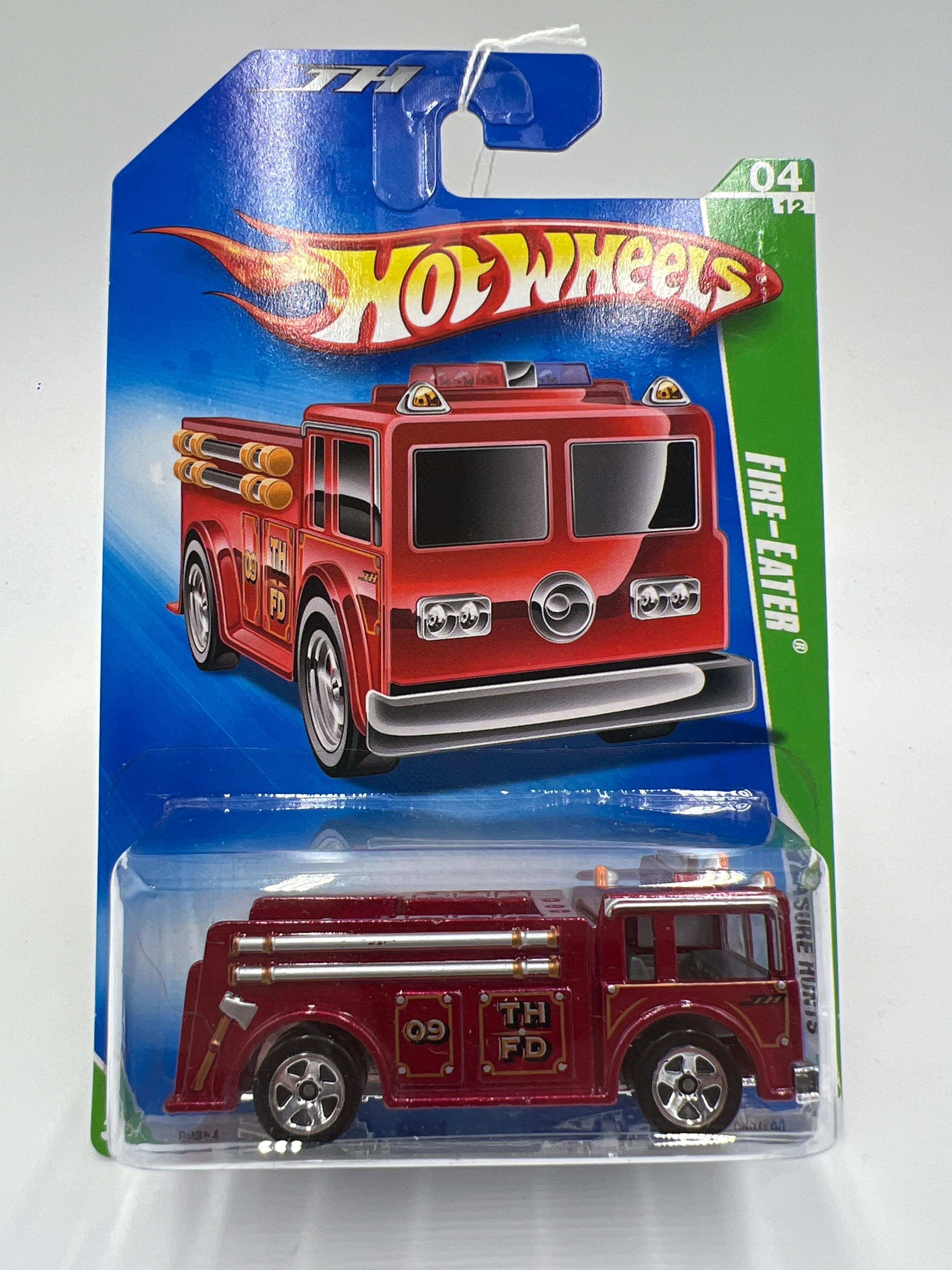 2009 Hot Wheels Treasure Hunts #46 Fire-Eater Red - Image 2