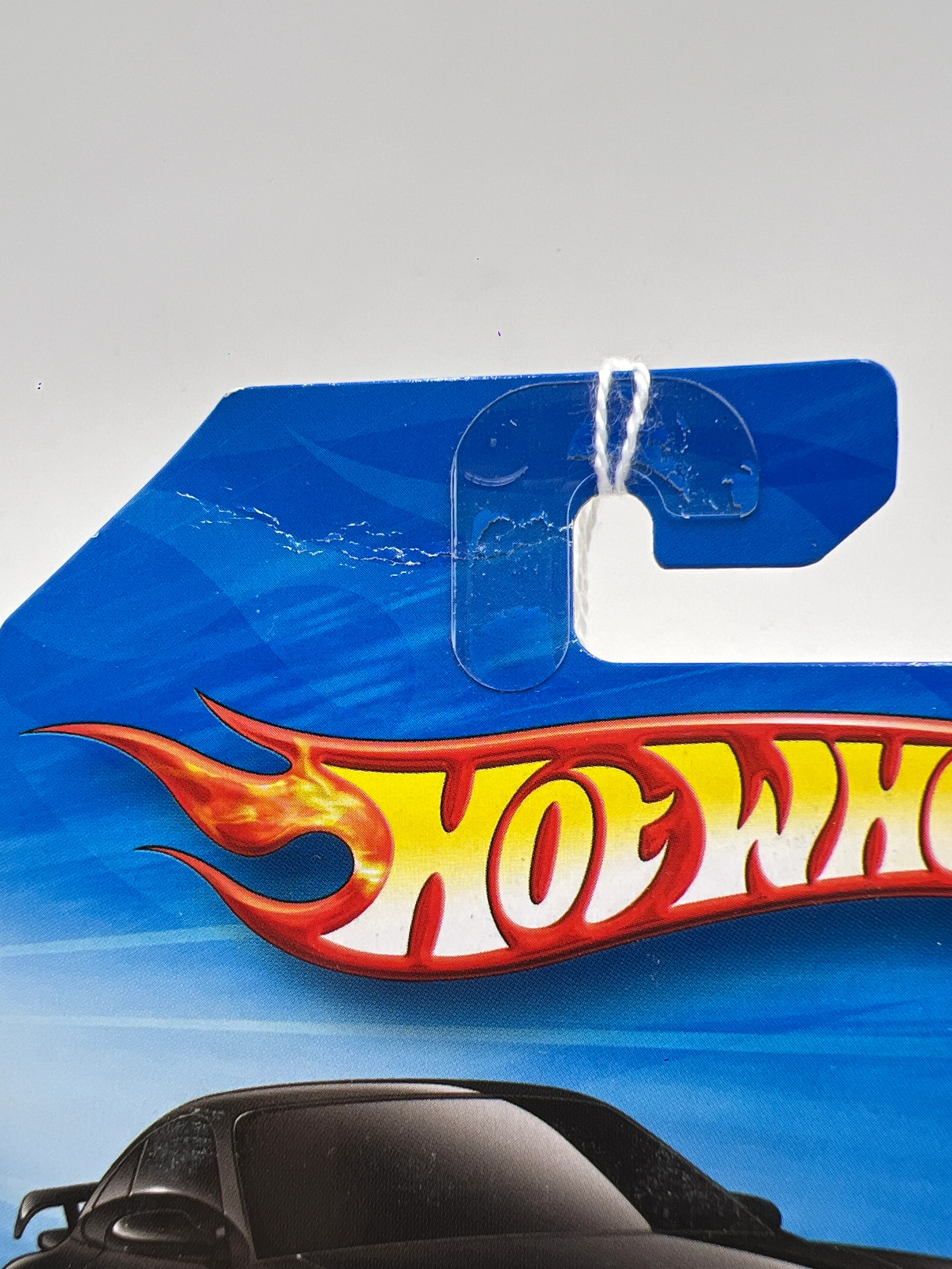 2010 Hot Wheels New Models #14 Porsche 911 GT2 Black Card Not Perfect SR - Image 4