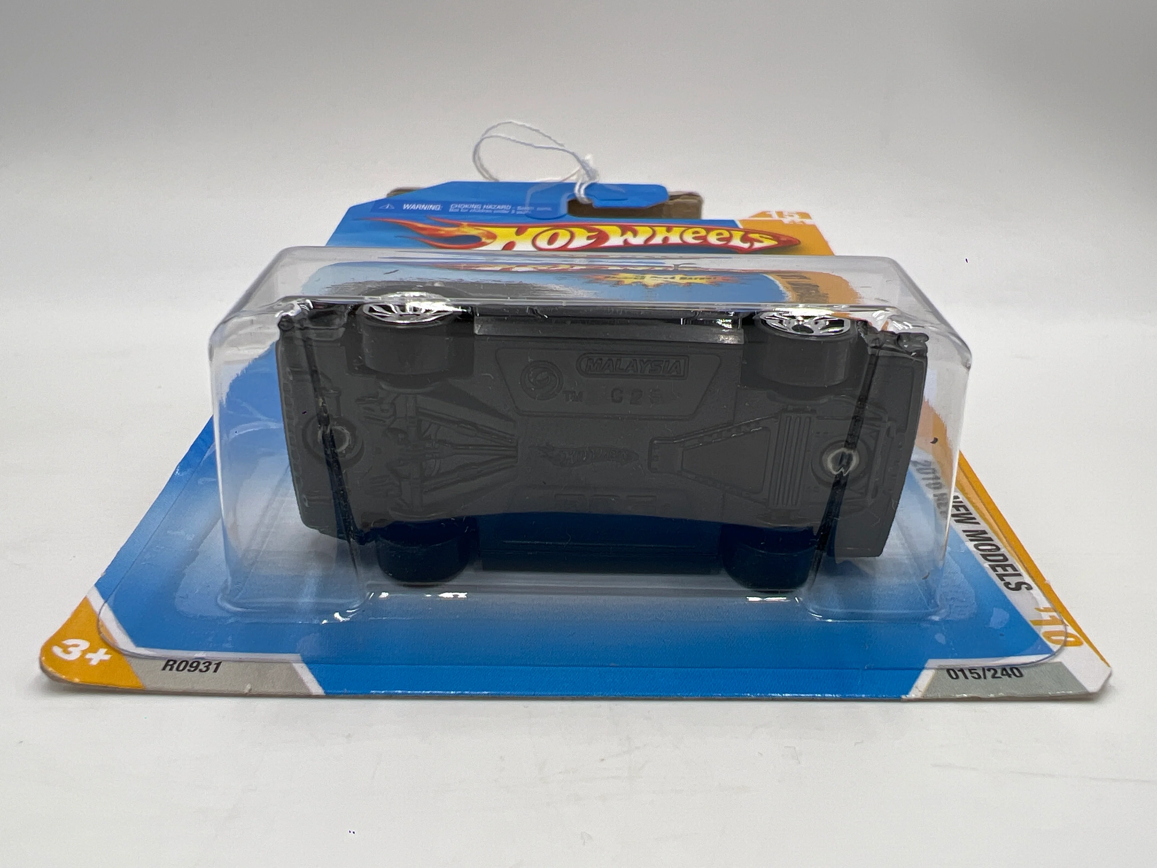 2010 Hot Wheels New Models #15 81 DeLorean DMC-12 Black 56B - Image 5