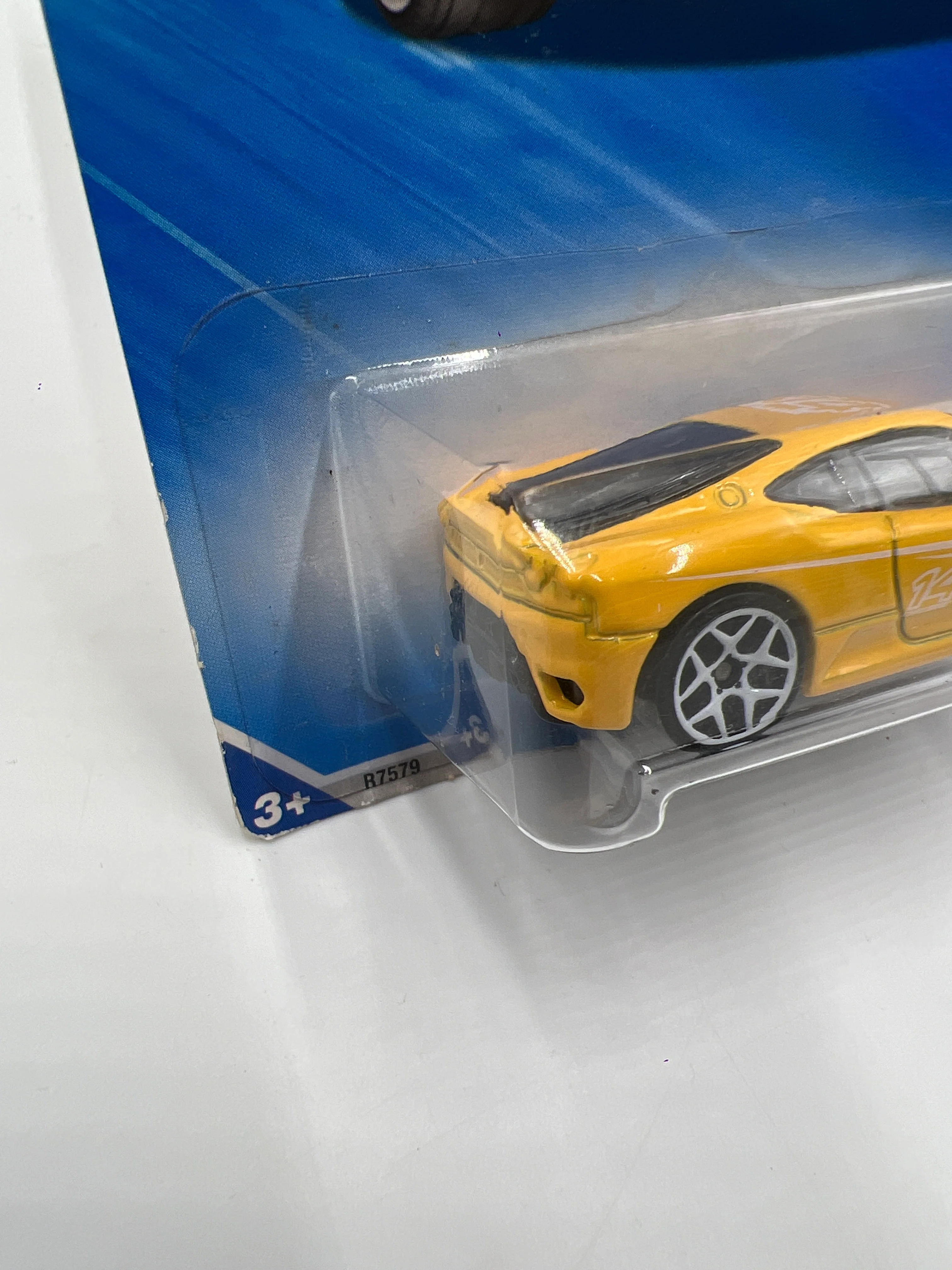 2010 Hot Wheels #154 Ferrari F430 Challenge Yellow - Image 5