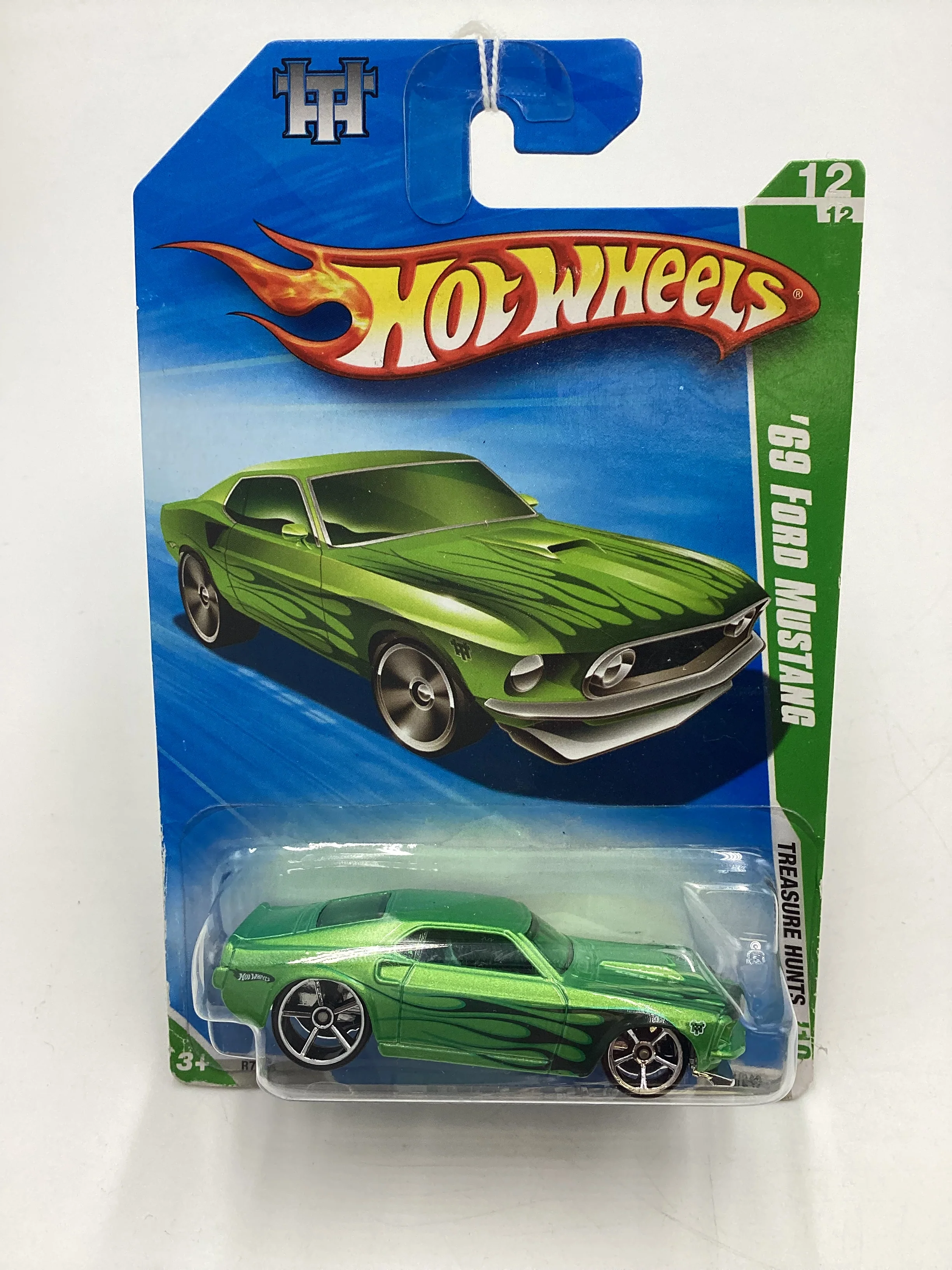 2010 Hot Wheels #56 69 Ford Mustang Treasure Hunt - Image 2