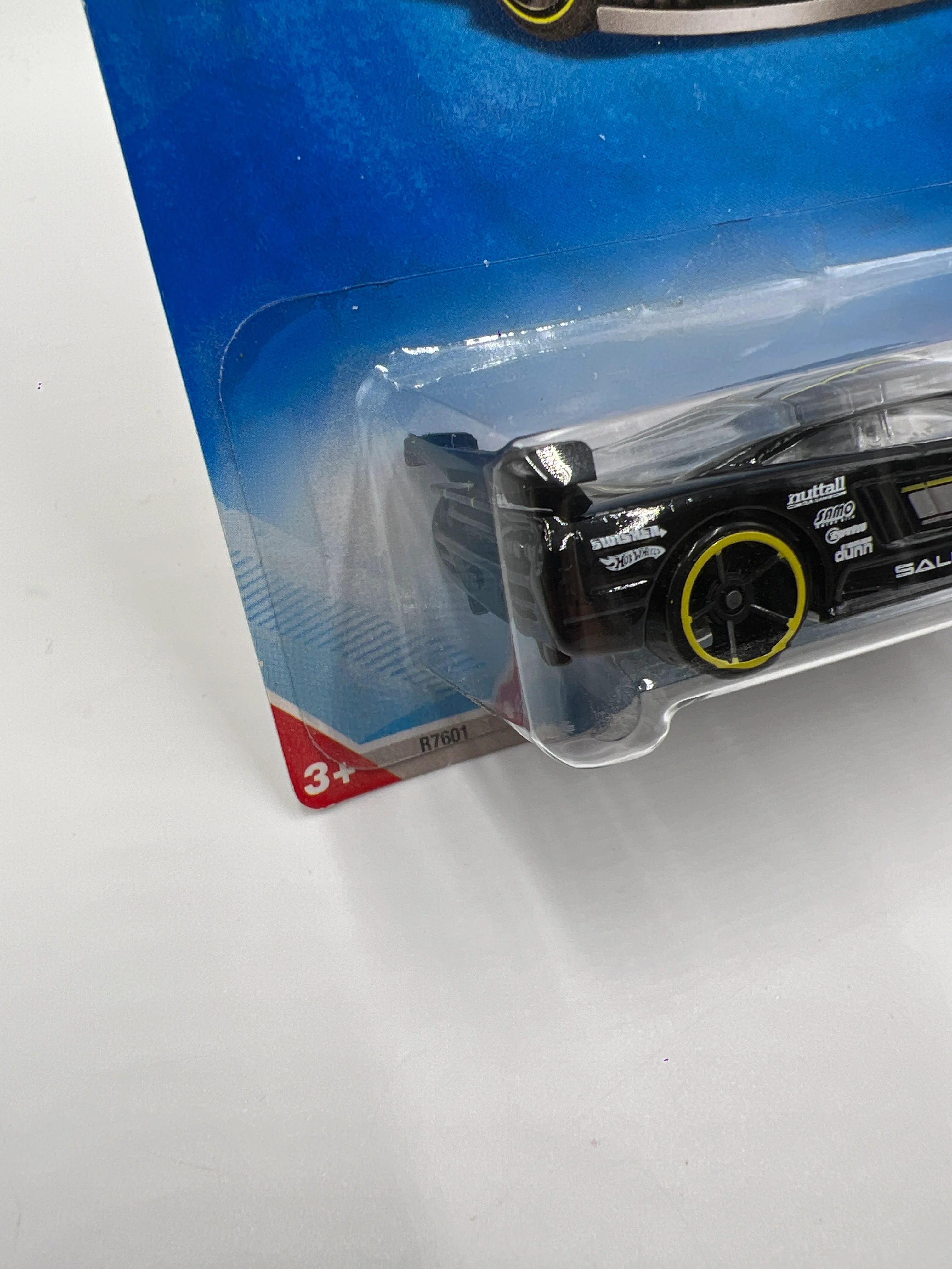 2010 Hot Wheels HW Race World #172 Saleen S7 Black 24A - Image 5