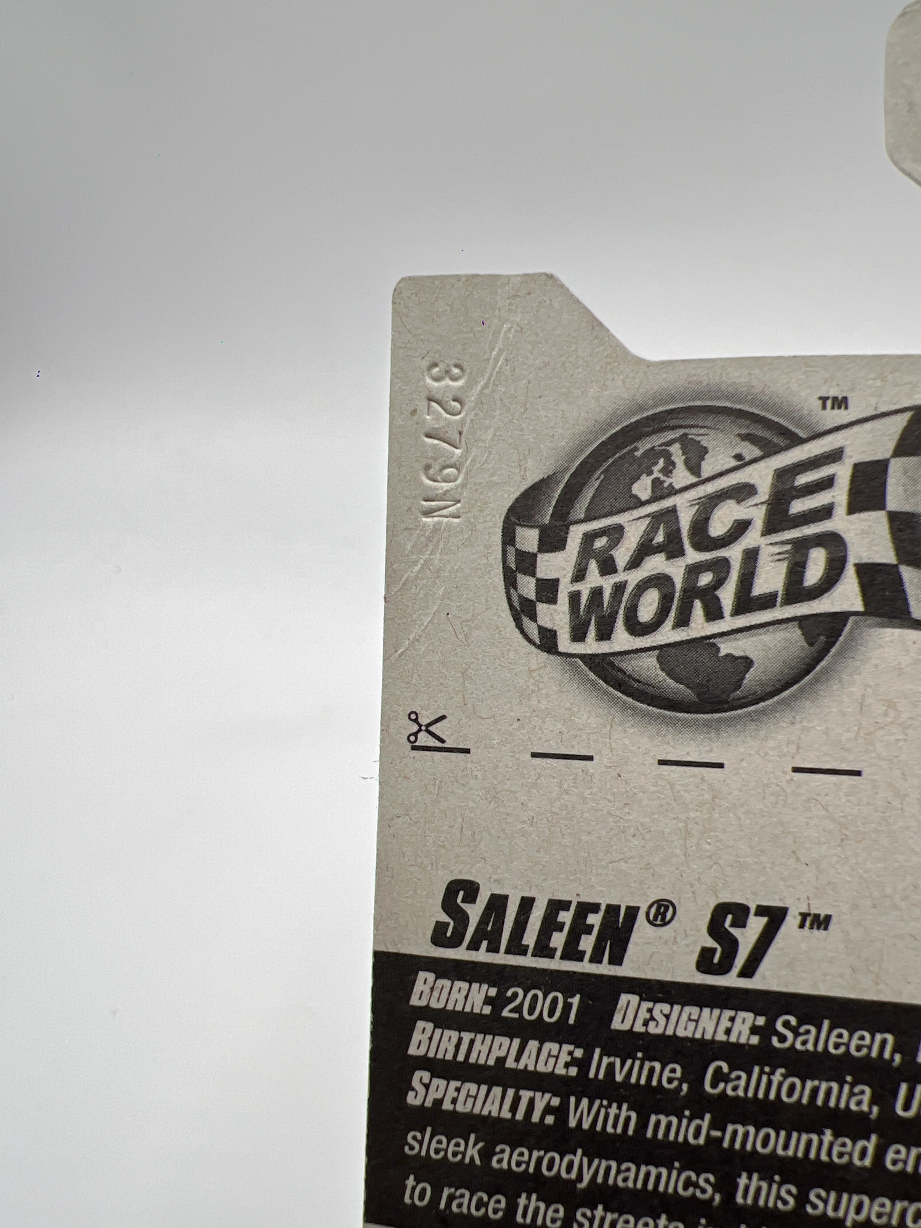 2010 Hot Wheels HW Race World #172 Saleen S7 Black 24A - Image 8