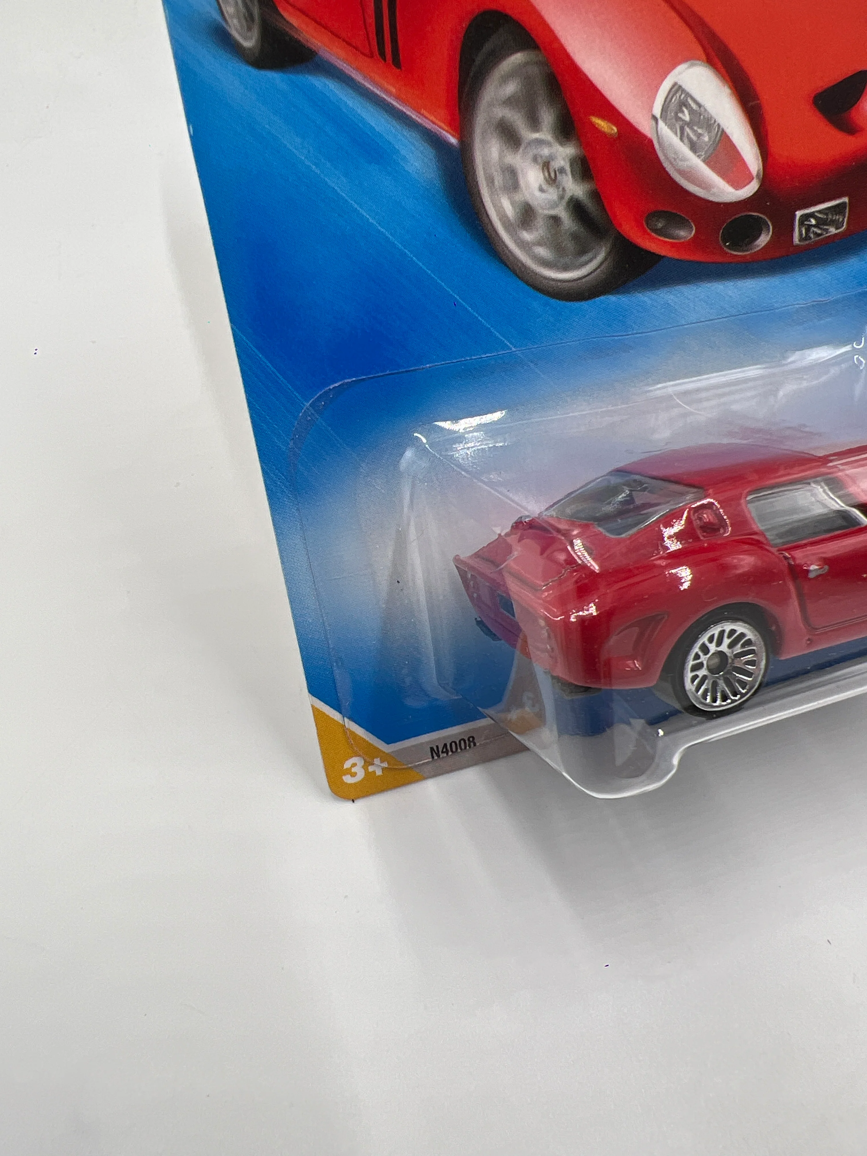 2009 Hot Wheels New Models #5 Ferrari 250 GTO Red W/Protector - Image 5