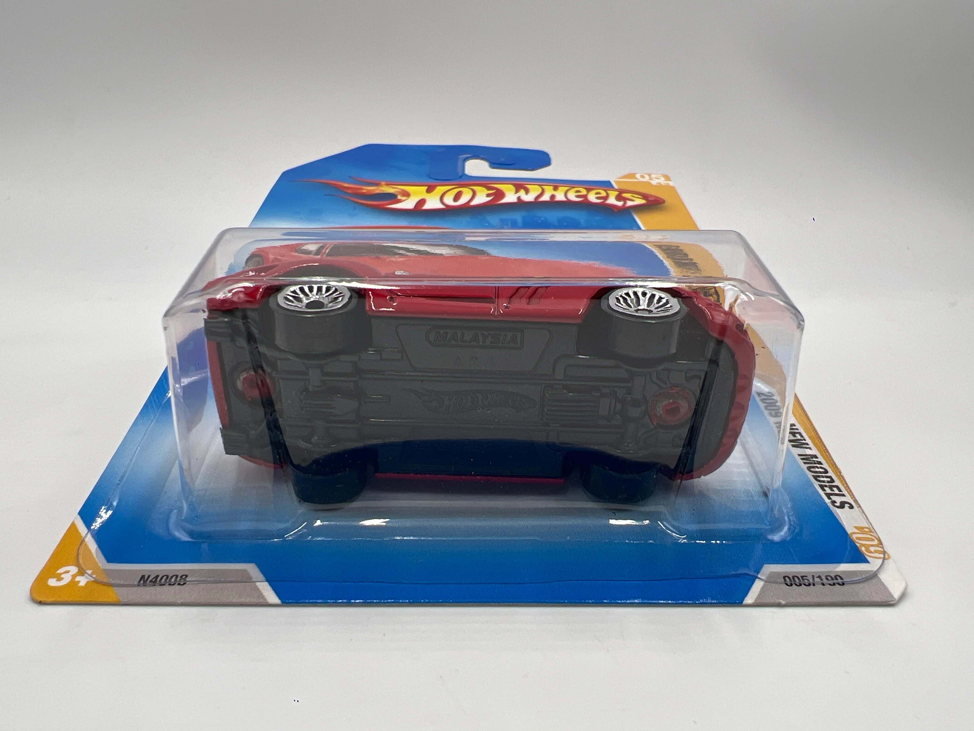 2009 Hot Wheels New Models #5 Ferrari 250 GTO Red W/Protector - Image 6