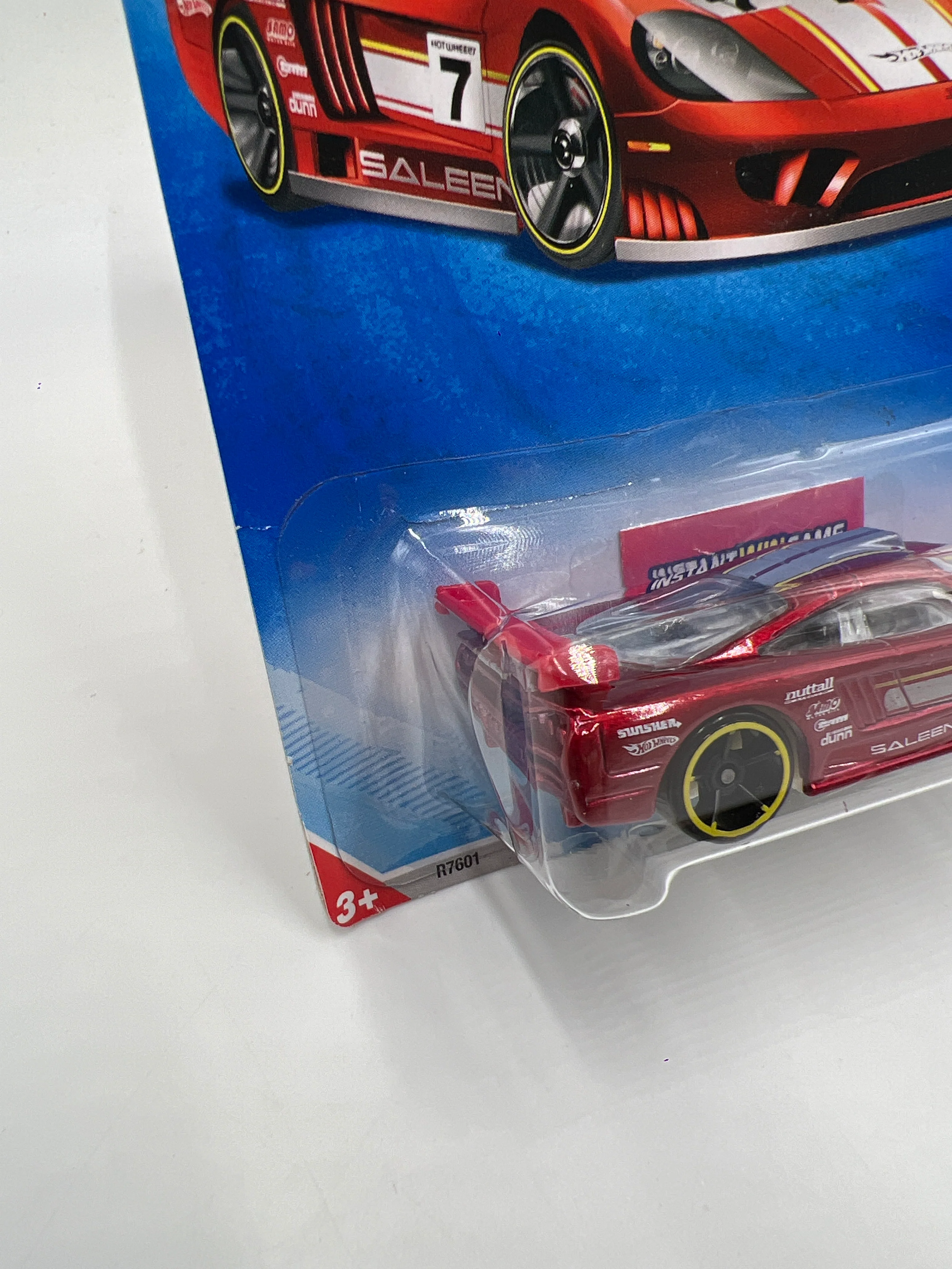 2010 Hot Wheels Race World Speedway #172 Saleen S7 Red Keys To Speed Card - Image 4