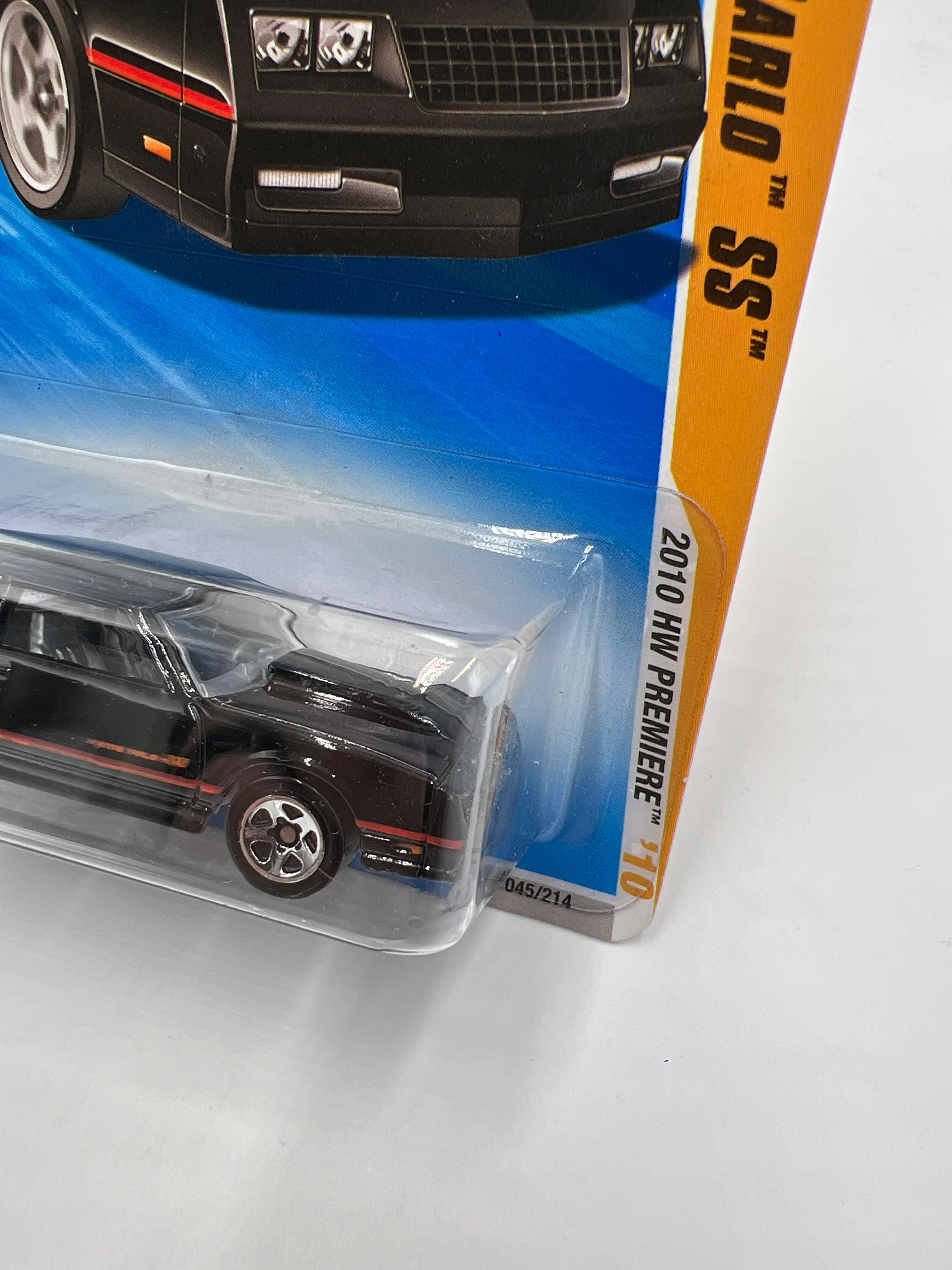 2010 Hot Wheels Premiere #45 86 Monte Carlo SS Black SR - Image 4