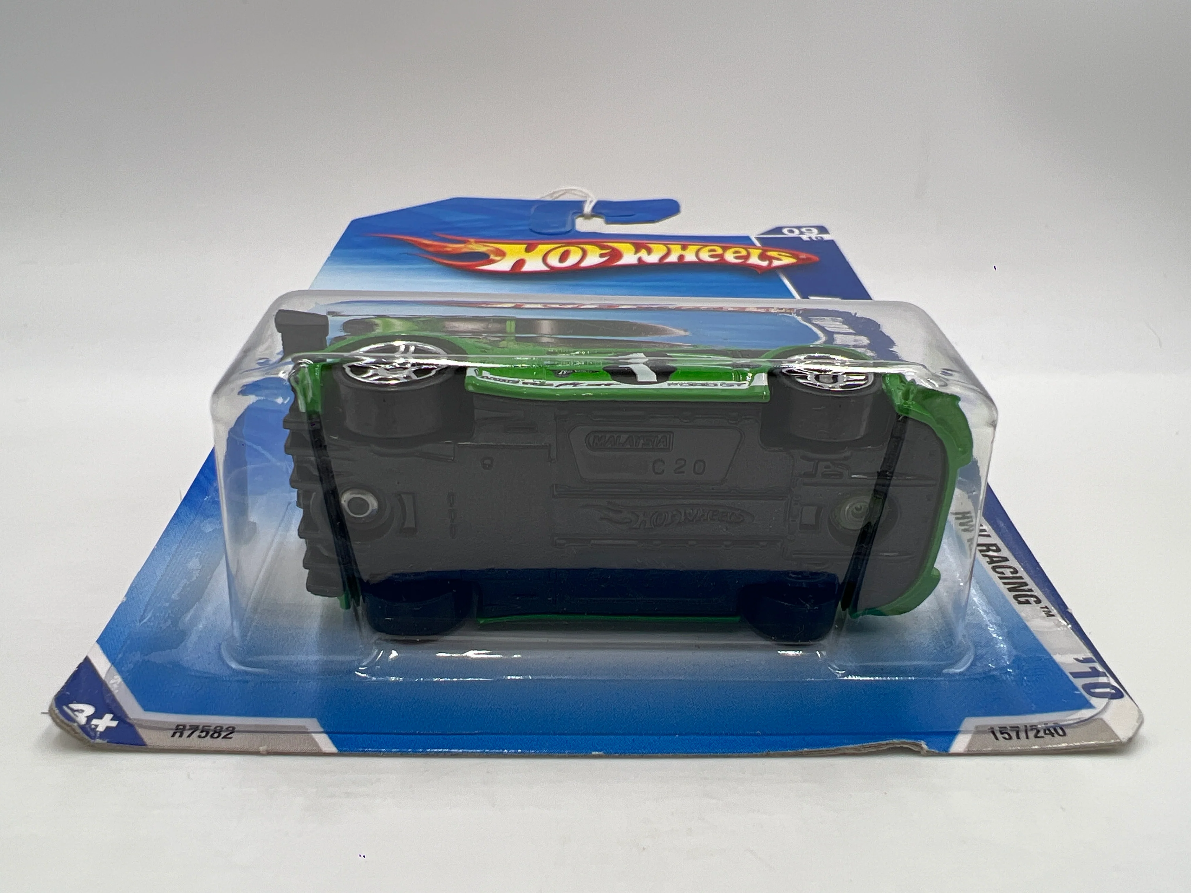 2010 Hot Wheels Racing #157 Ford GT LM Green 27C - Image 5