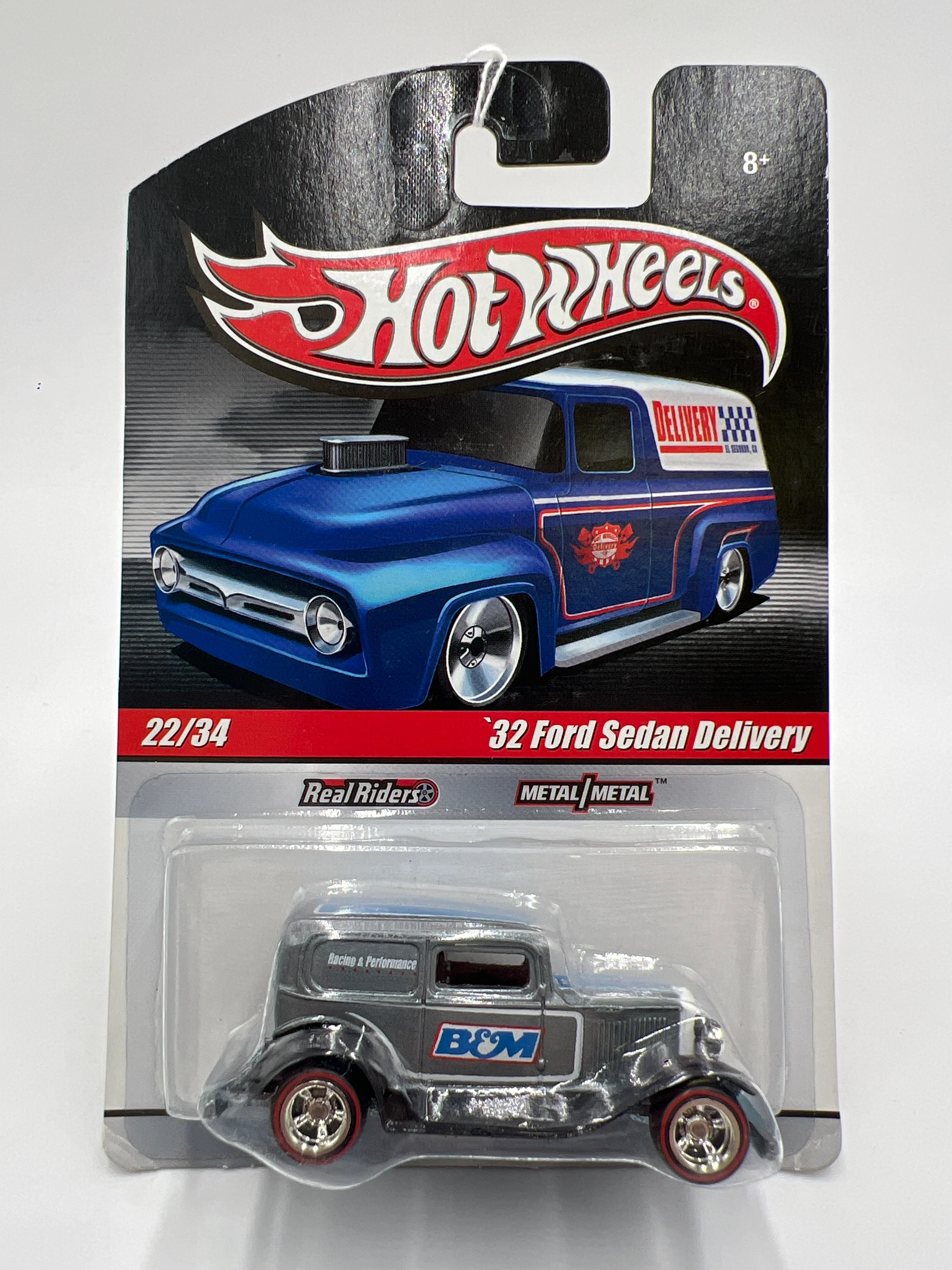 Hot Wheels Slick Rides #22 32 Ford Sedan Delivery B&M Silver 241H - Image 2