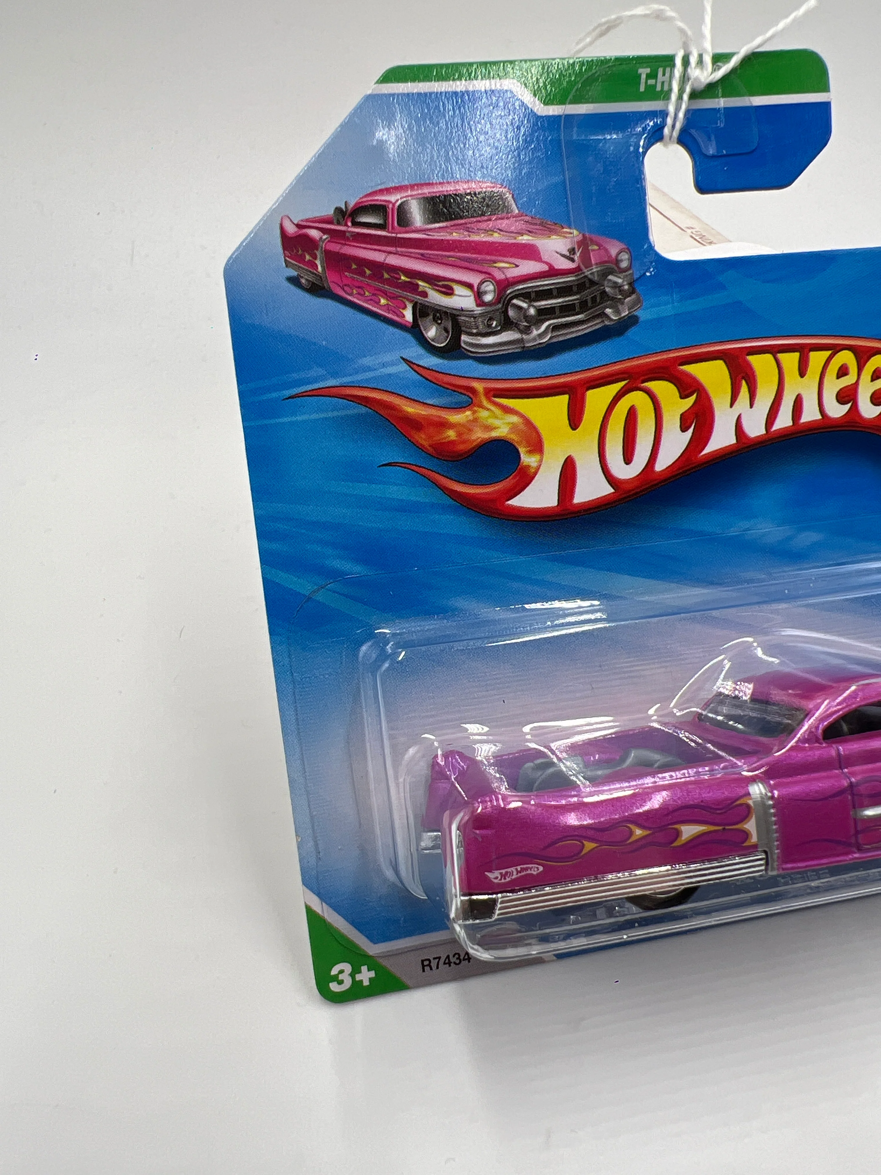 2010 Hot Wheels Treasure Hunts #45 Custom 53 Cadillac Pink Short Card 277H - Image 5
