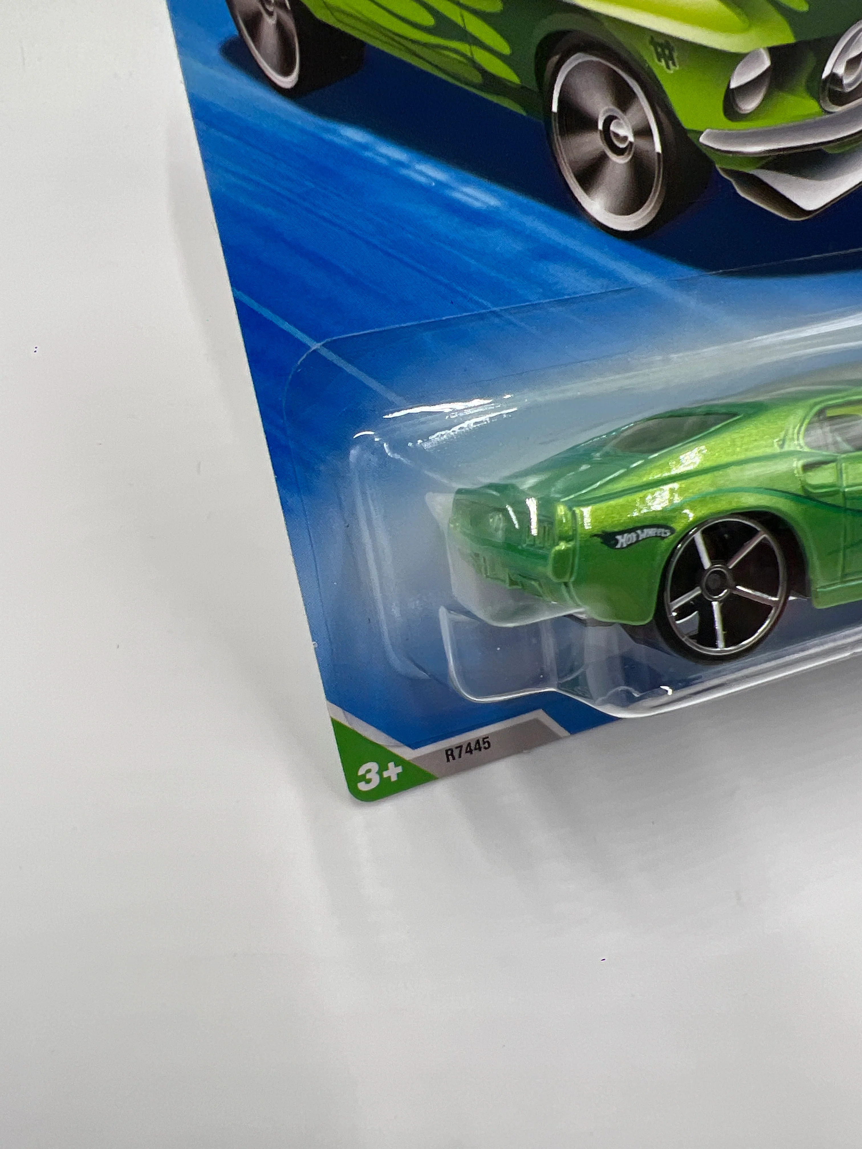 2010 Hot Wheels Treasure Hunts #56 69 Ford Mustang Green 273C - Image 5