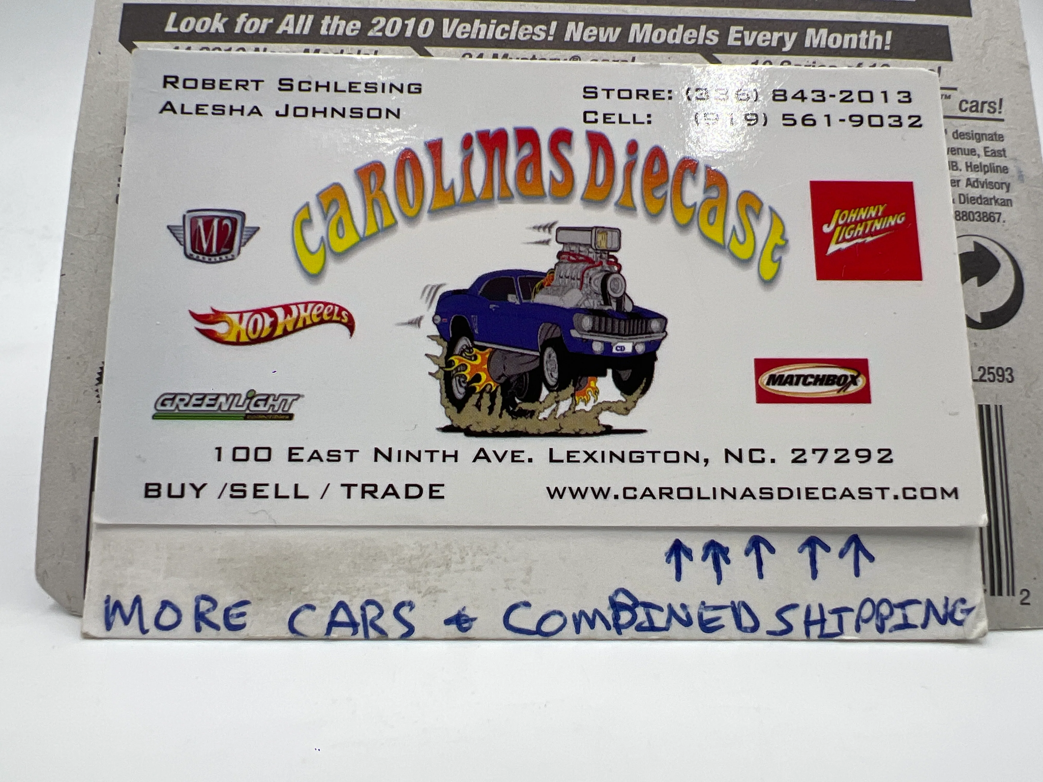 2010 Hot Wheels Treasure Hunts #49 Shelby Cobra Daytona Coupe Orange - Image 8