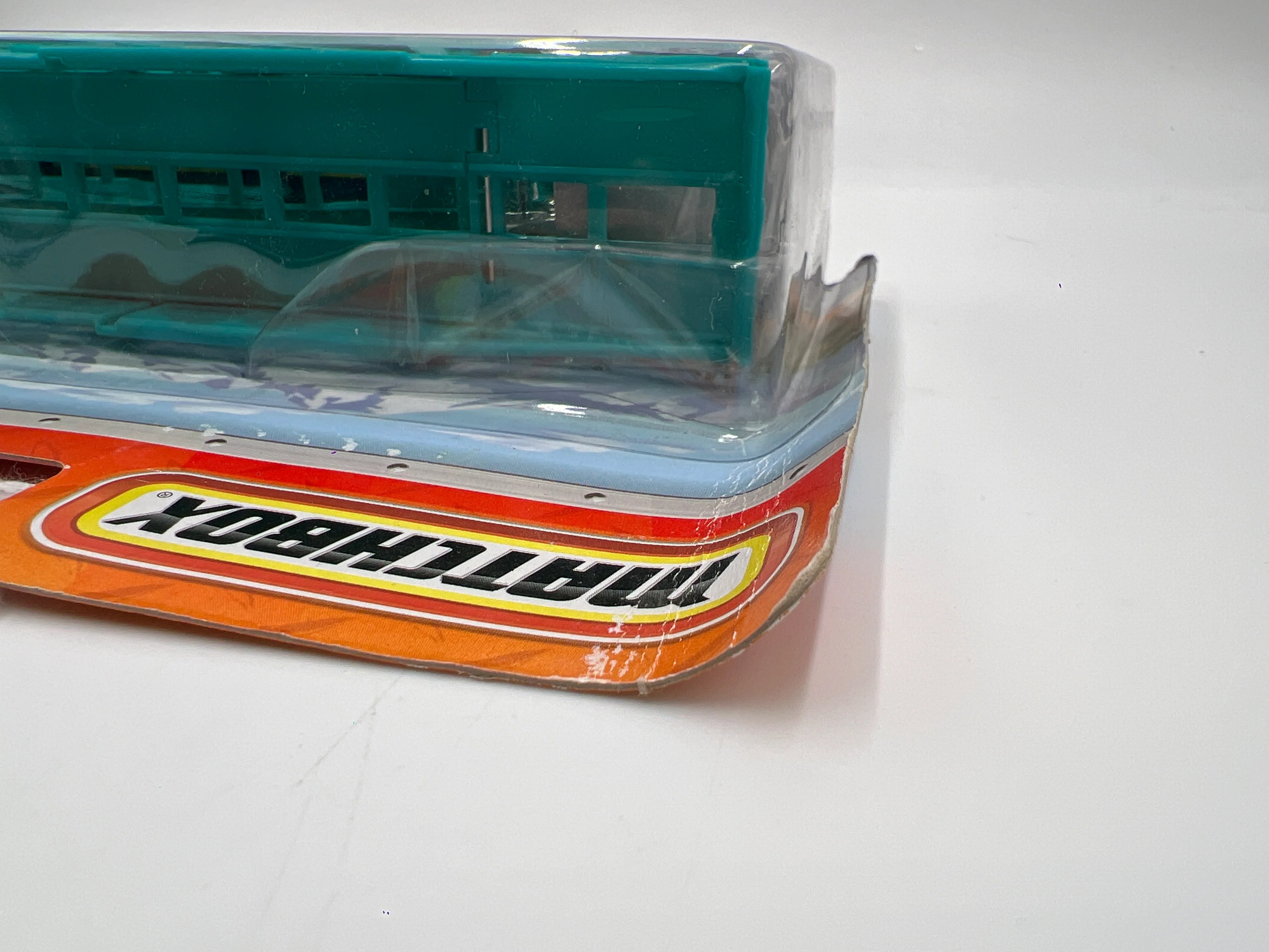 Matchbox Rare Kenworth K100E & Car Transporter W/Detachable Cab VHTF Card Not Perfect - Image 9