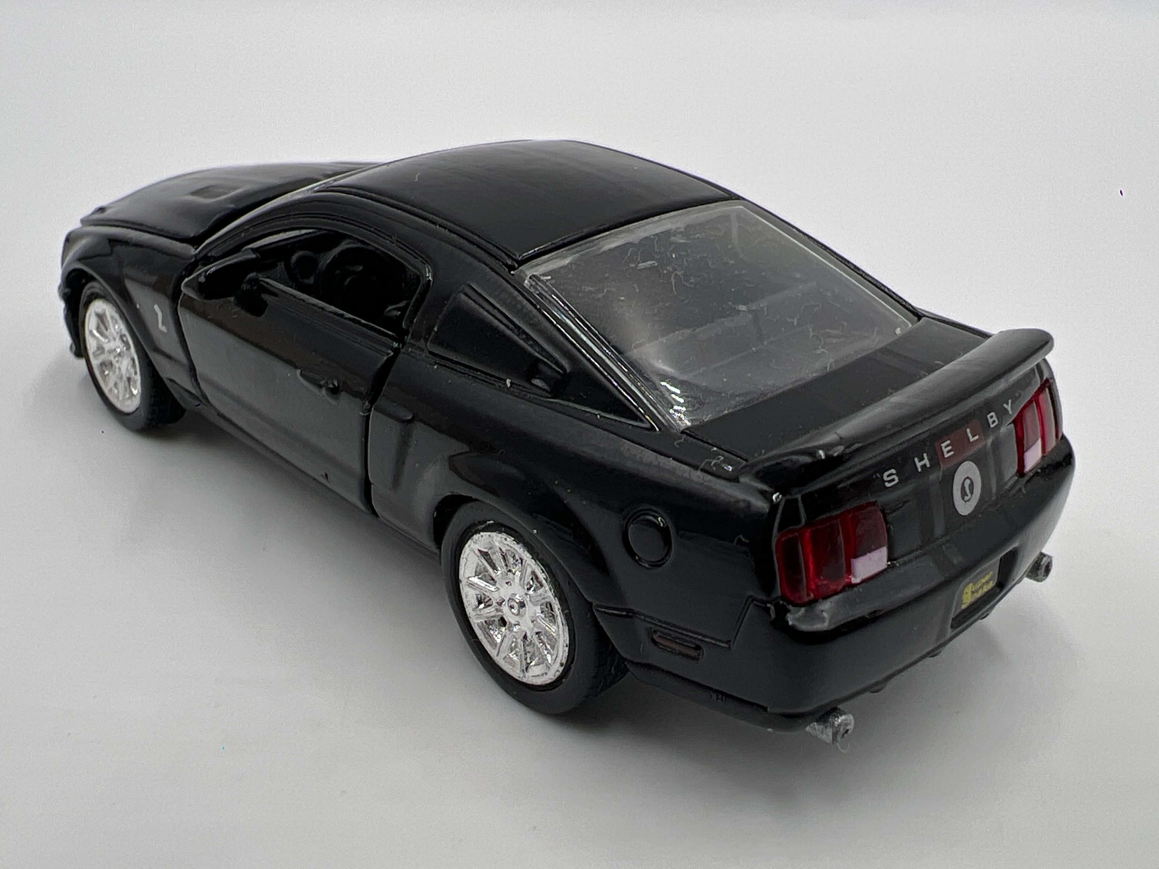 2010 Shelby Collectibles 1/64 10 Car Set Exclusive 1/5000 Loose 2008 Shelby GT 500 Super Snake Black - Image 3
