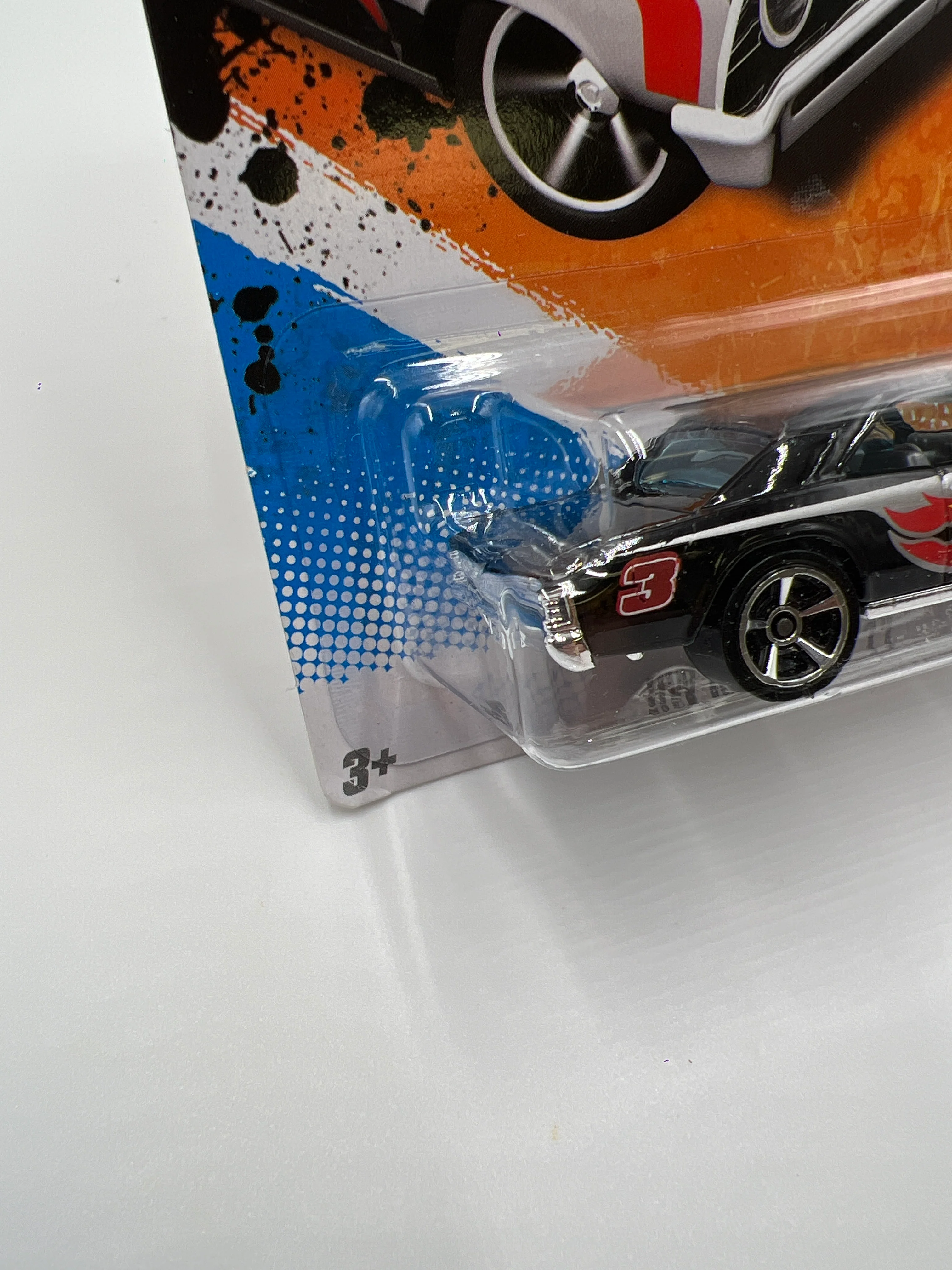 2011 Hot Wheels Racing #151 67 Chevelle SS 396 Black 17D - Image 5