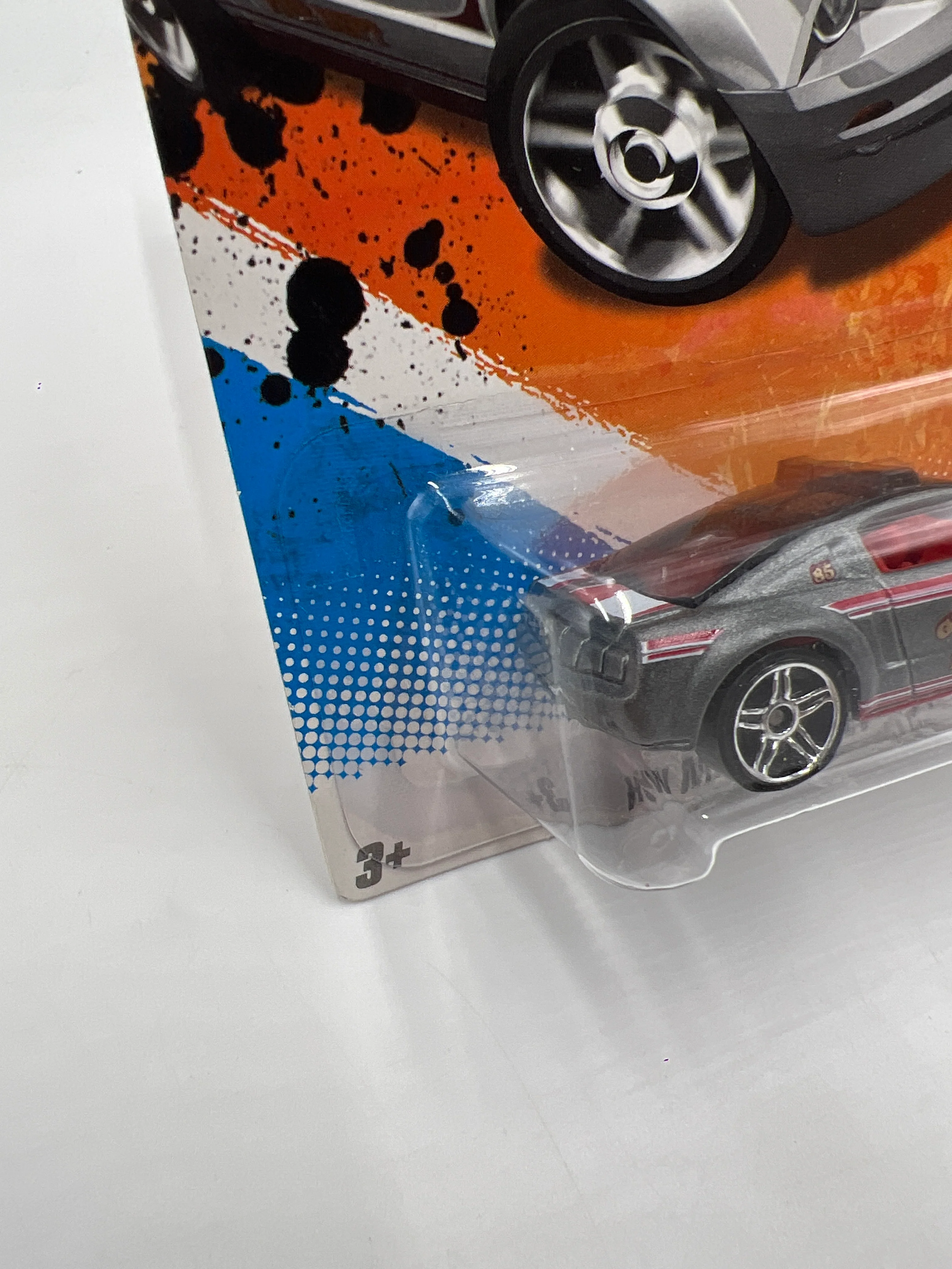2011 Hot Wheels Main Street #162 Ford Mustang GT Concept Silver 31D - Image 5