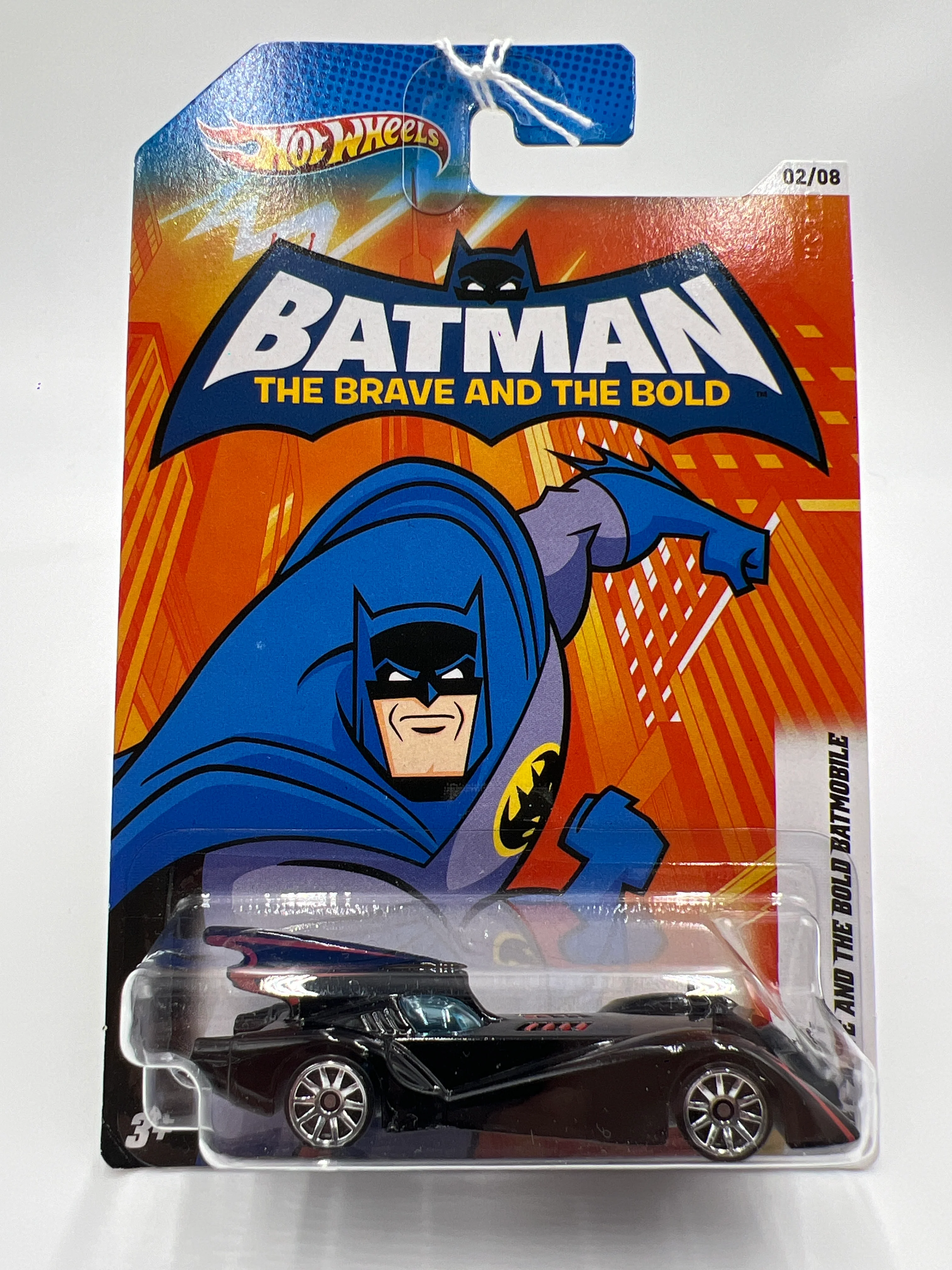 2011 Hot Wheels Batman Series #02 Batman: The Brave And The Bold Batmobile Black 117E - Image 2