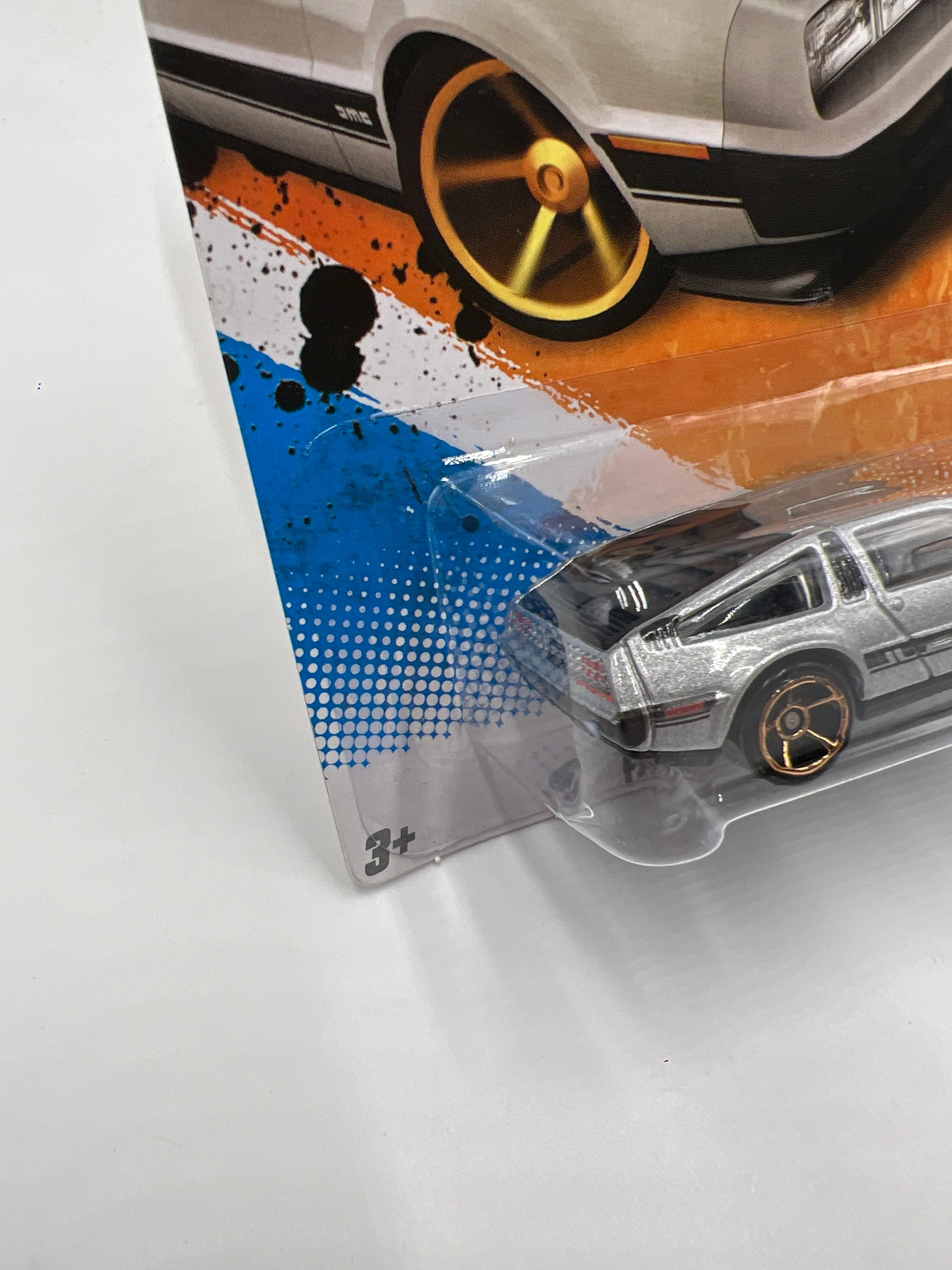2011 Hot Wheels Faster Than Ever #141 81 Delorean DMC-12 Silver - Image 5