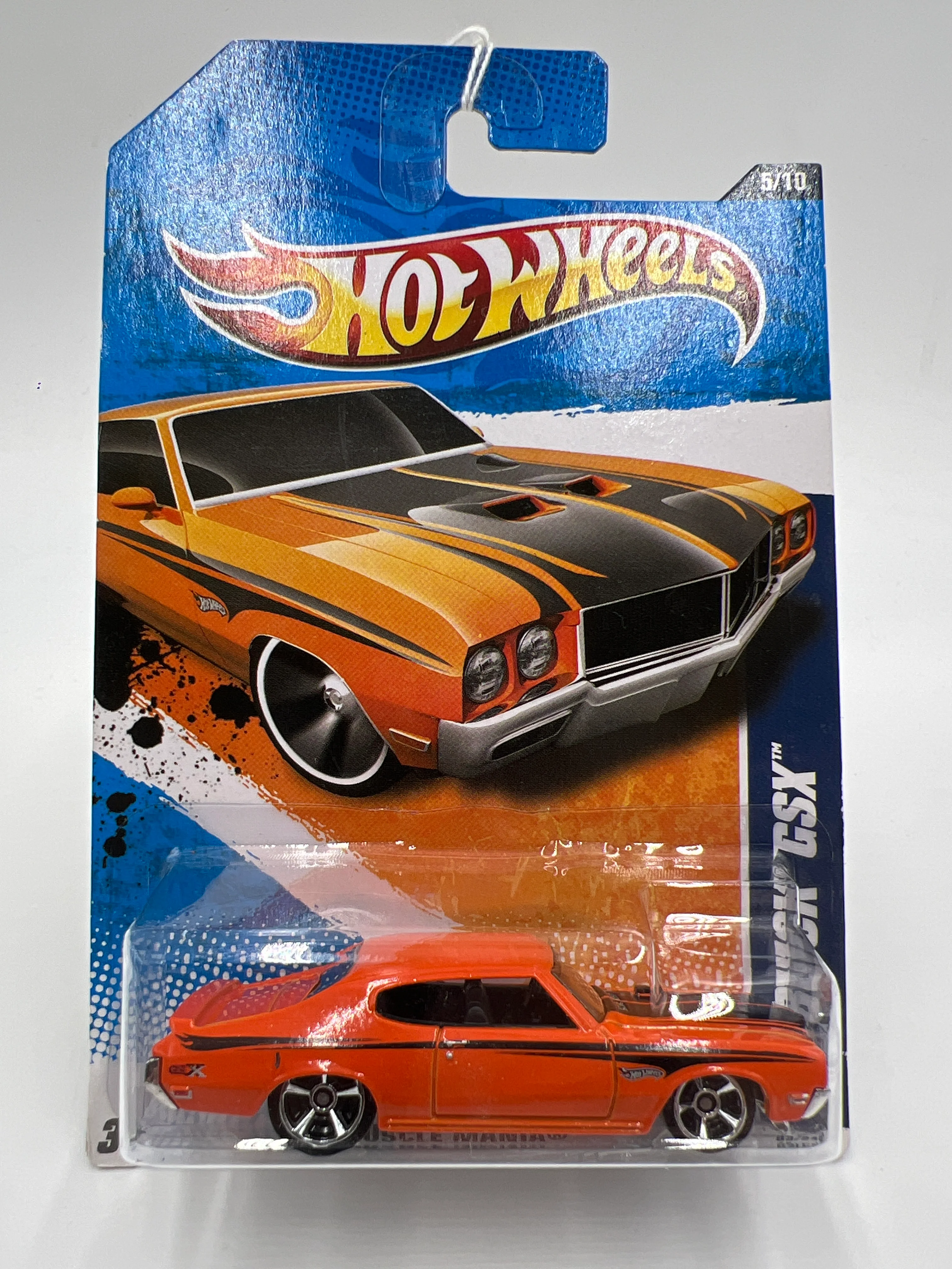 2011 Hot Wheels Muscle Mania #83 70 Buick GSX Orange - Image 2