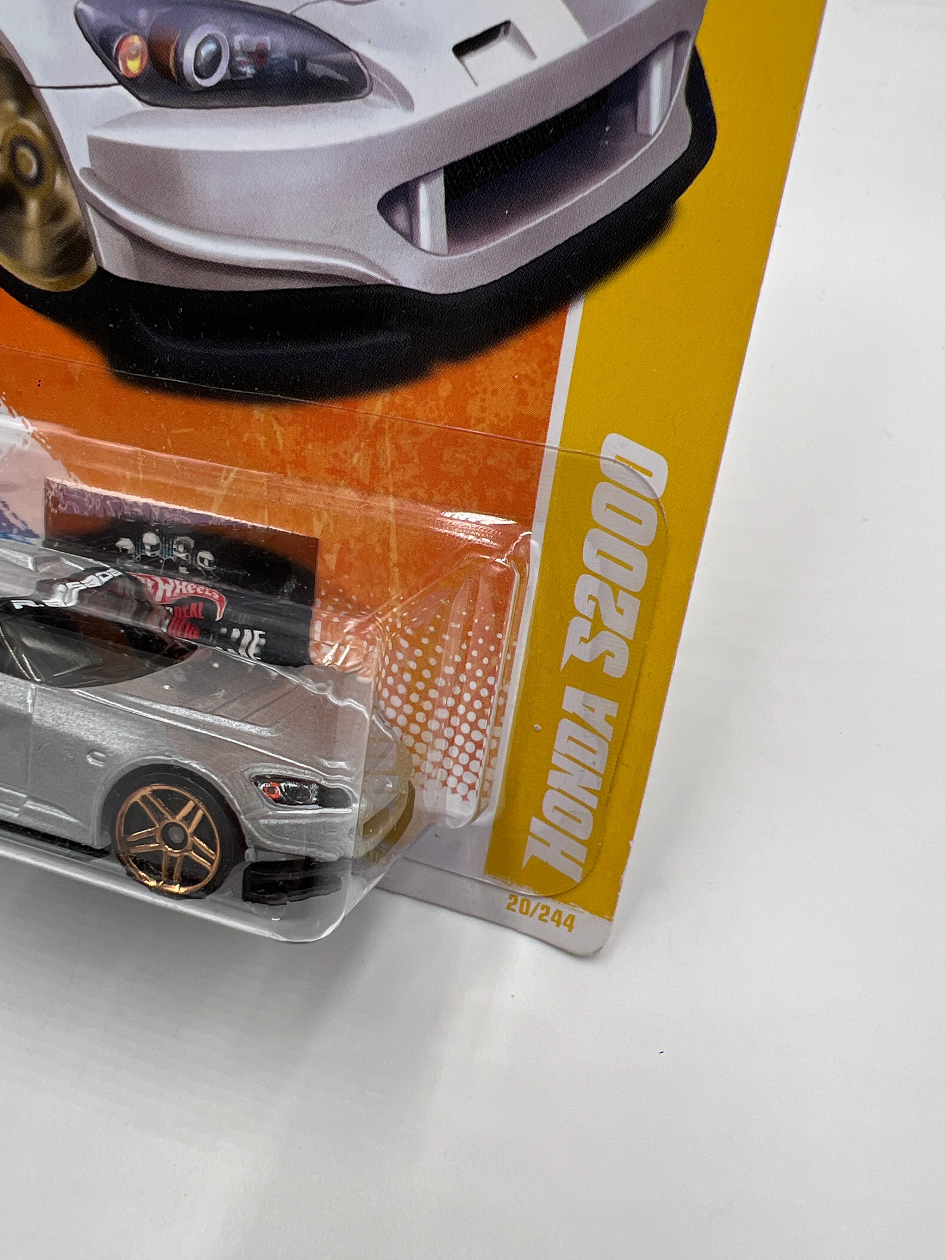 2011 Hot Wheels New Models #20 Instant Win Card Honda S2000 Silver 79A - Image 4
