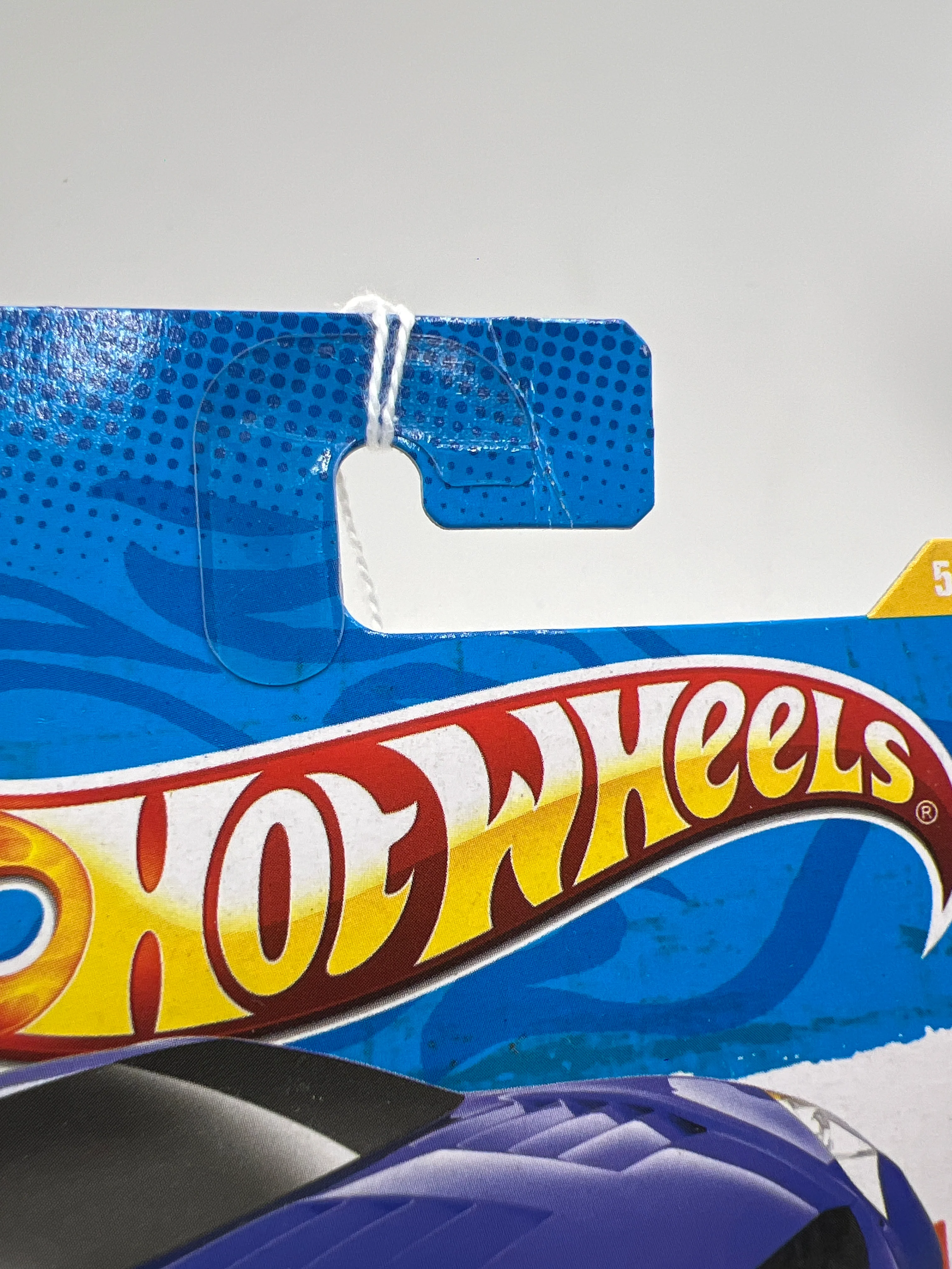 2011 Hot Wheels New Models #50 Hyundai Genesis Coupe Blue Bad J Hook SR - Image 6