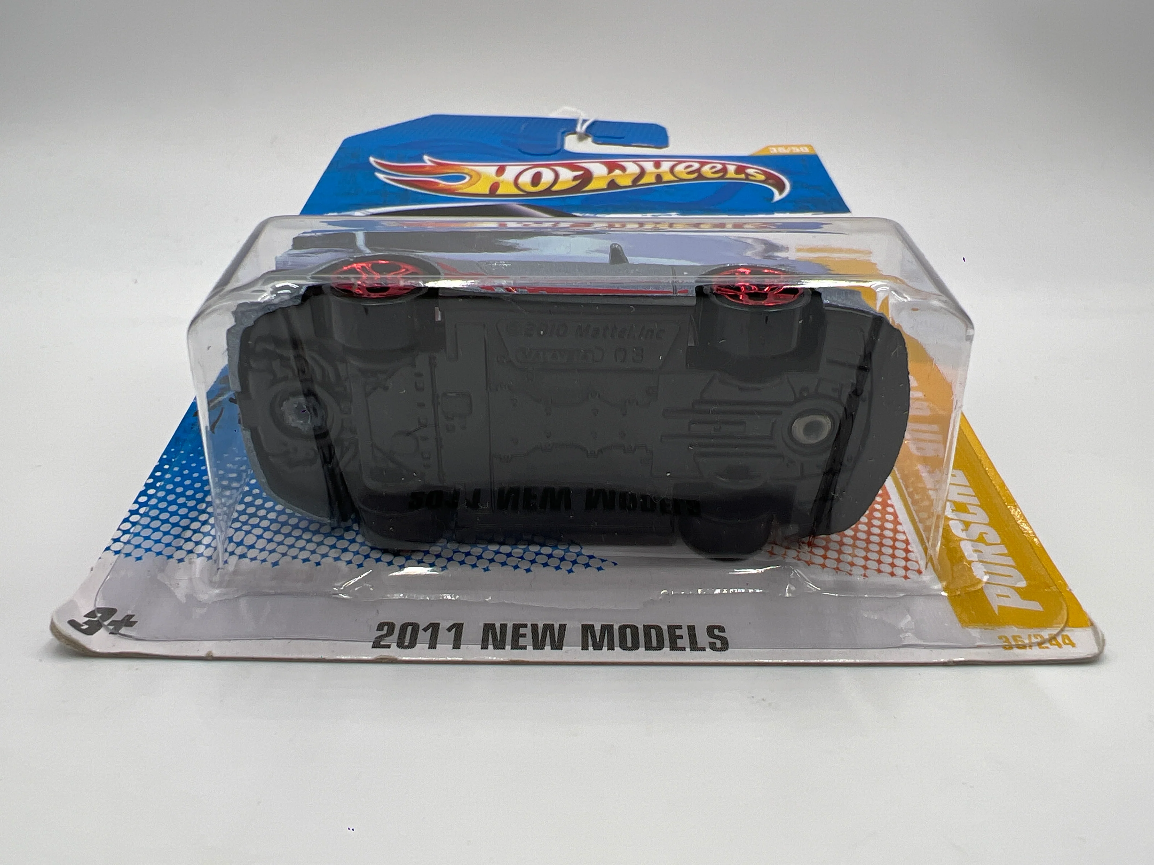 2011 Hot Wheels New Models #36 Porsche 911 GT3 RS Steel Blue SR - Image 6