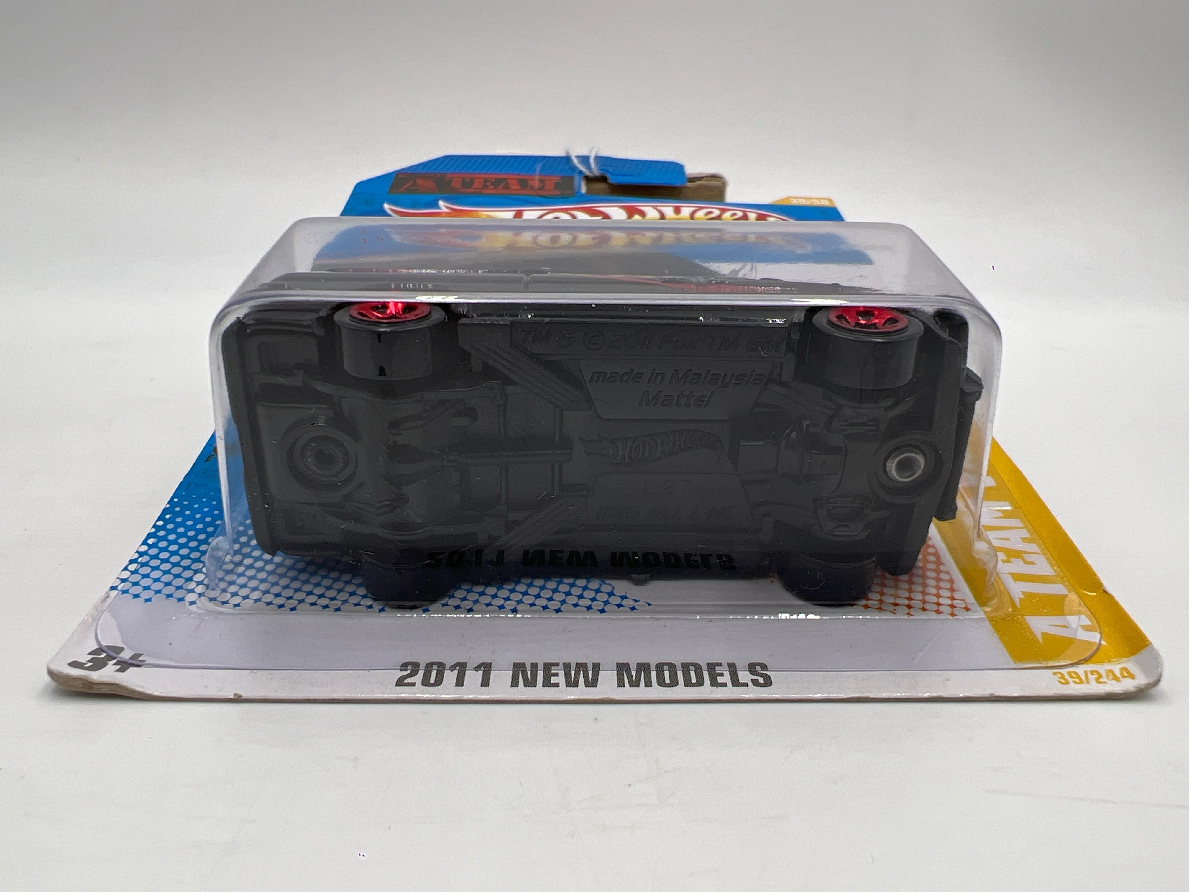 2011 Hot Wheels New Models #39 A Team Van Black SR - Image 5