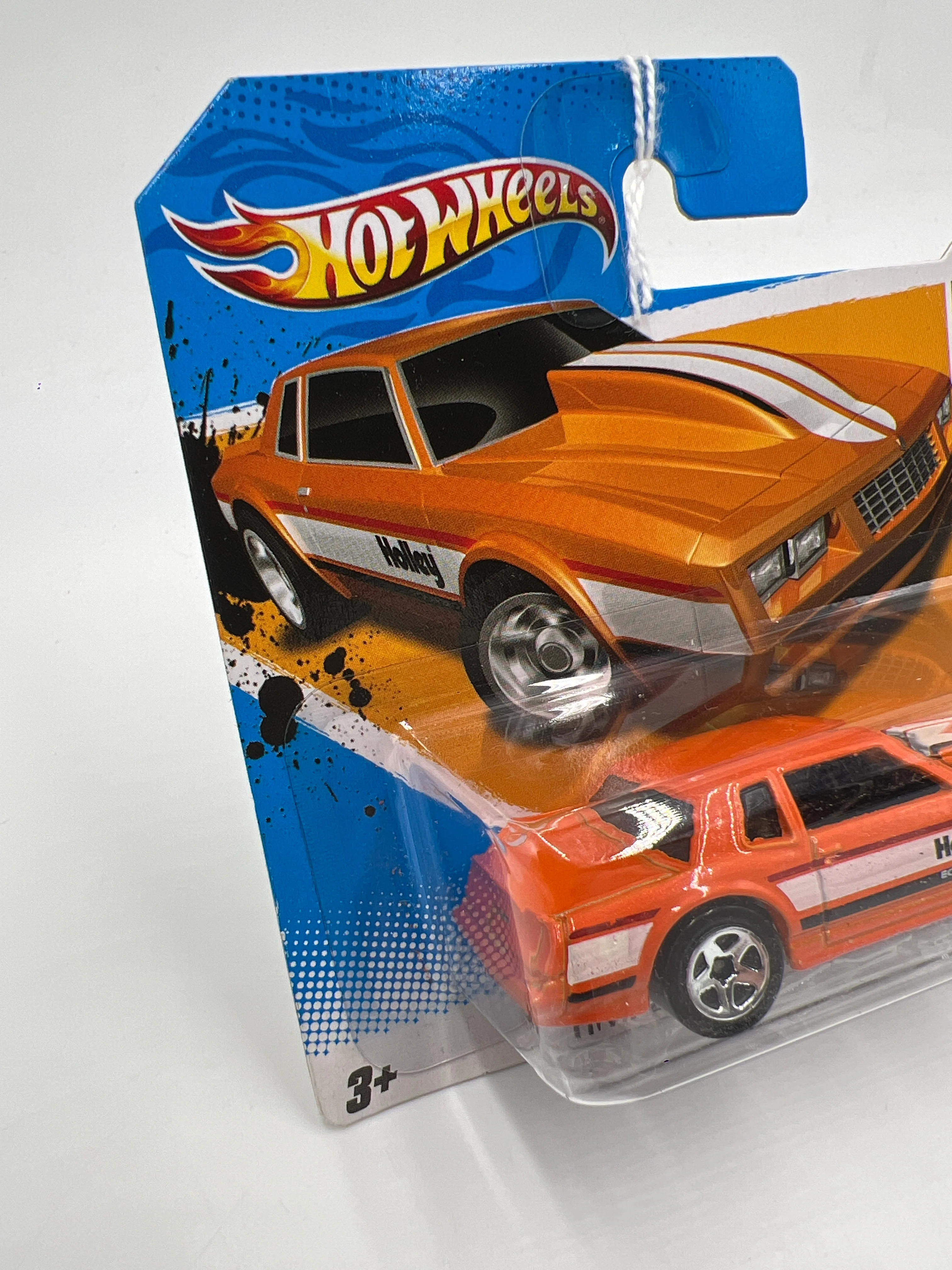 2012 Hot Wheels Short Card Performance #149 86 Monte Carlo SS Orange Holley - Image 4