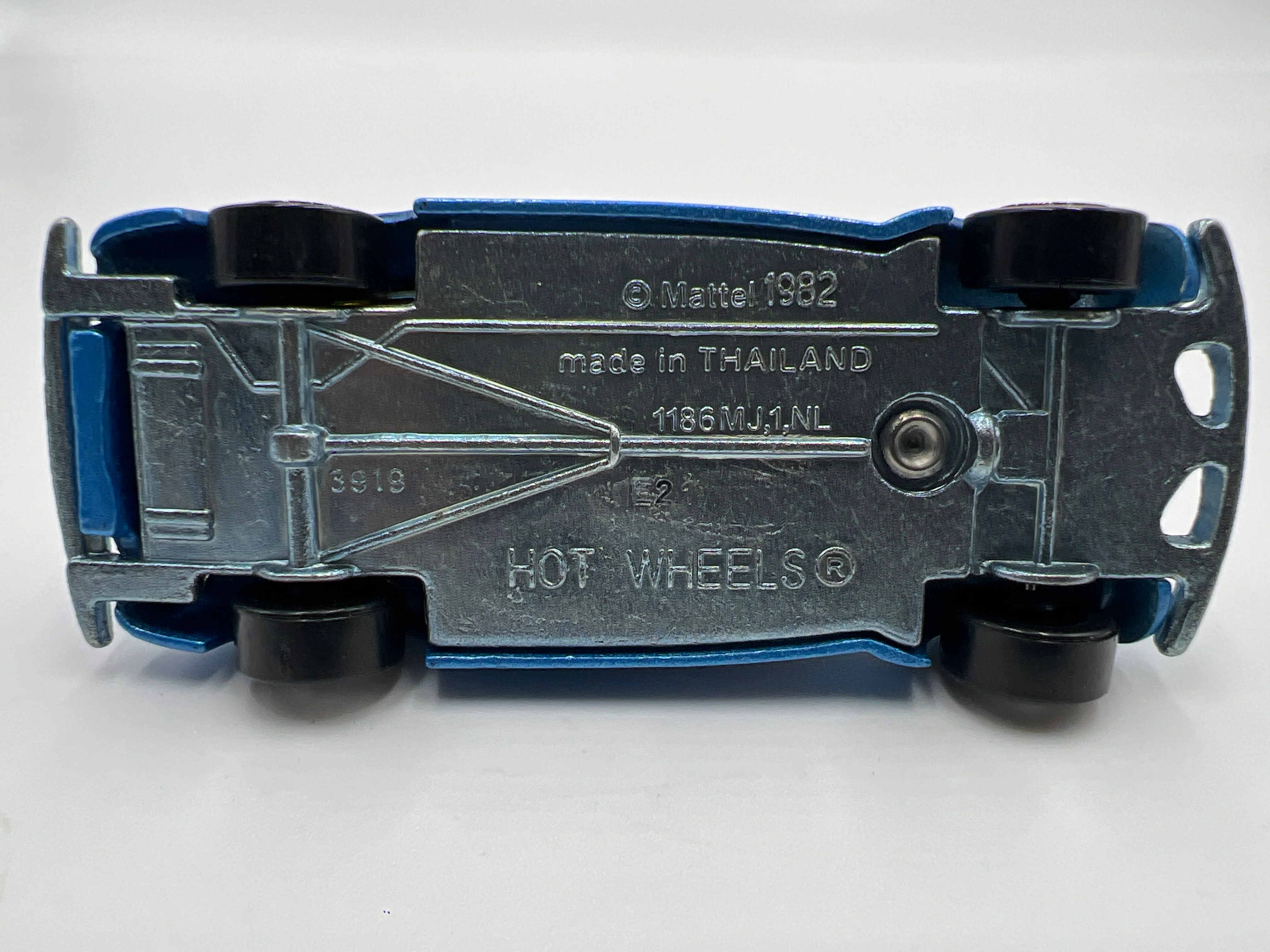 2011 Hot Wheels The Hot Ones CHASE Fat Fendered 40 Blue Loose - Image 6