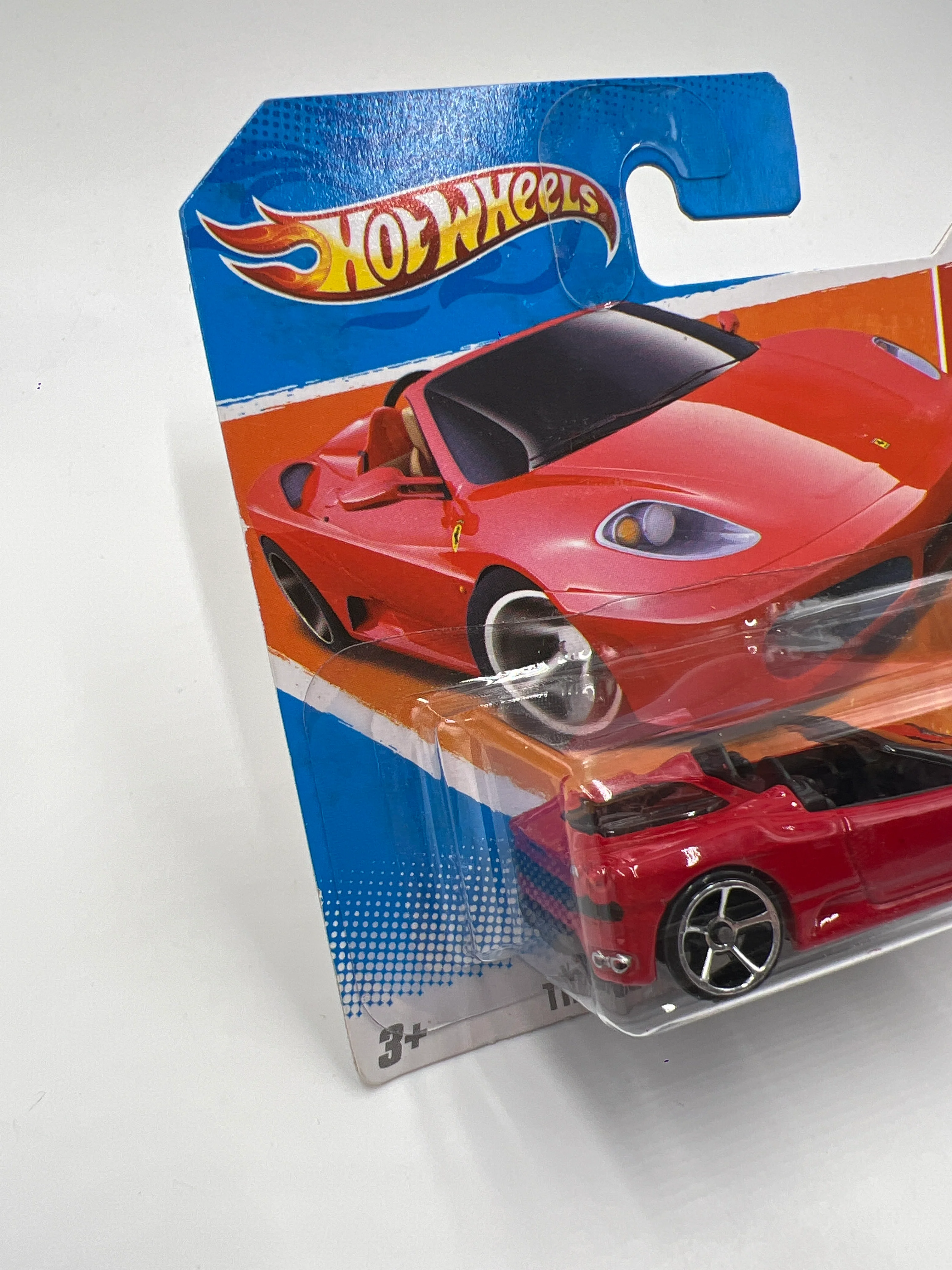 2011 Hot Wheels Thrill Racers Highway #190 Ferrari F430 Spider Red Short Card W/Protector SR - Image 5