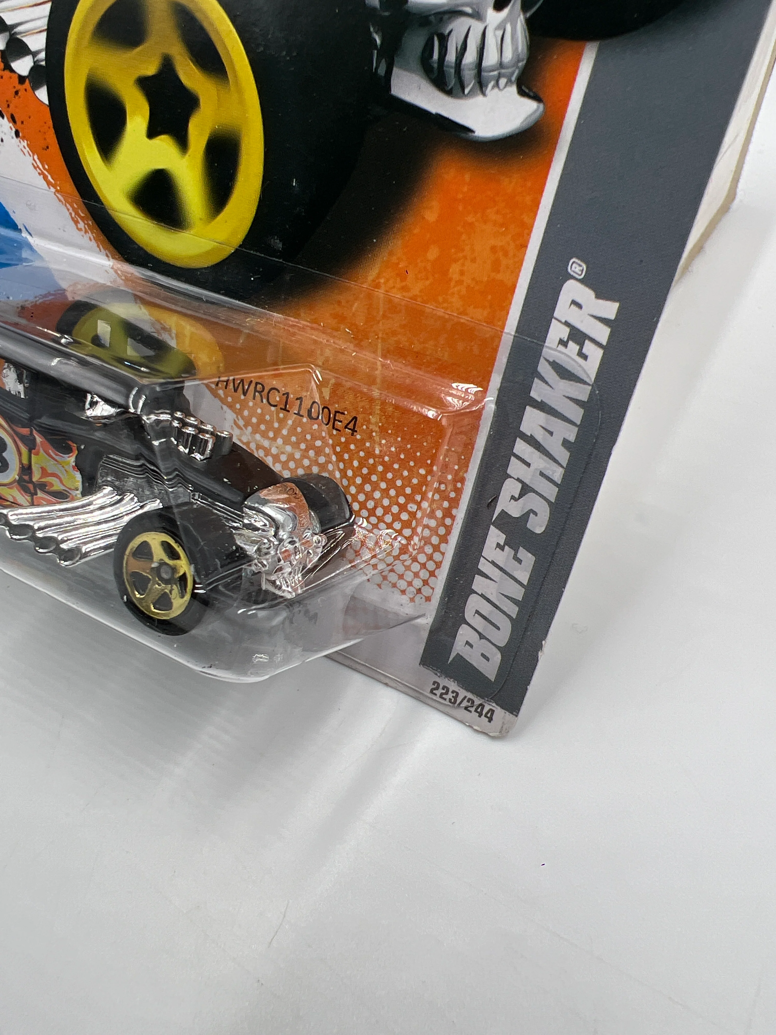 2011 Hot Wheels Video Game Heroes #223 Bone Shaker Black Error SR - Image 6